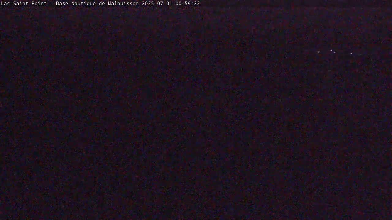 Malbuisson, Lac Saint Point Lake from Base Nautique de Malbuisson Nautical Base Live Cam -  Pontarlier, Doubs, Bourgogne-Franche-Comté, France