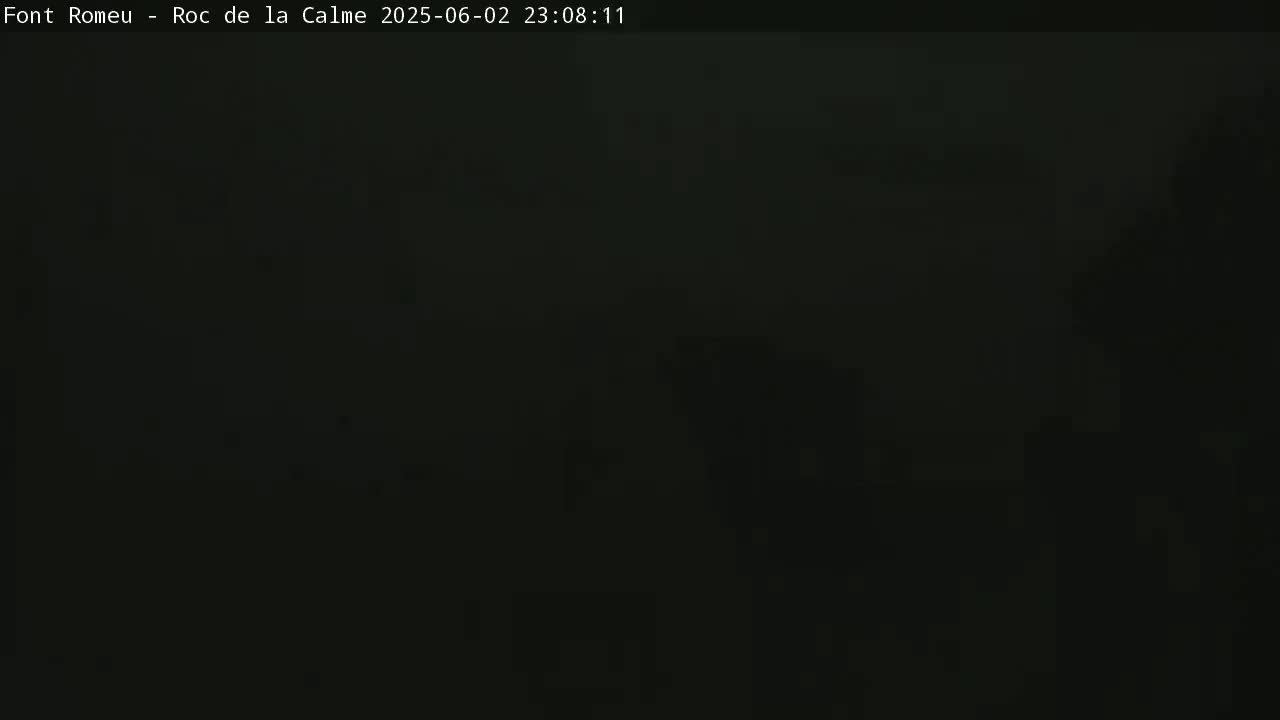Font Romeu,  Haut du Roc de la Calme (Summit of the Rock of Calm) Live Cam - Prades, Pyrenees-Orientales, Occitanie, France