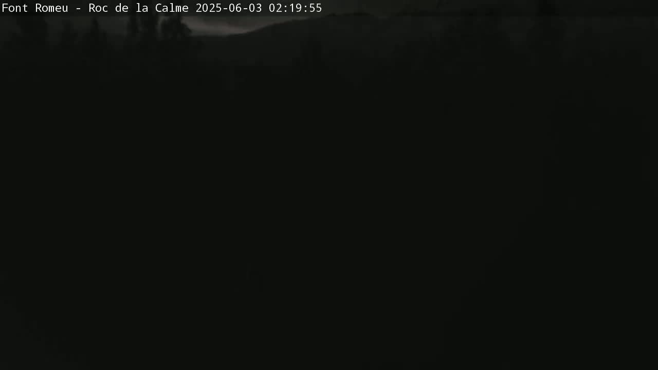 Font Romeu,  Haut du Roc de la Calme (Summit of the Rock of Calm) Live Cam - Prades, Pyrenees-Orientales, Occitanie, France