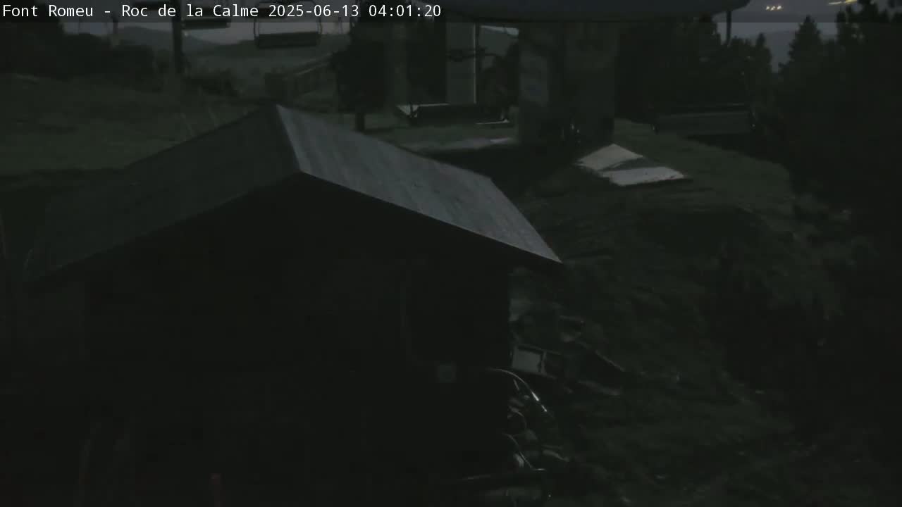 Font Romeu,  Haut du Roc de la Calme (Summit of the Rock of Calm) Live Cam - Prades, Pyrenees-Orientales, Occitanie, France