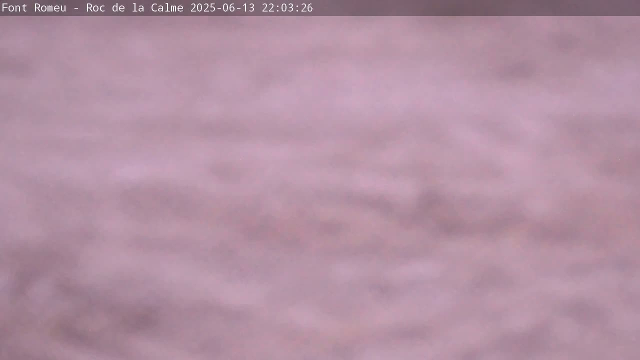Font Romeu,  Haut du Roc de la Calme (Summit of the Rock of Calm) Live Cam - Prades, Pyrenees-Orientales, Occitanie, France