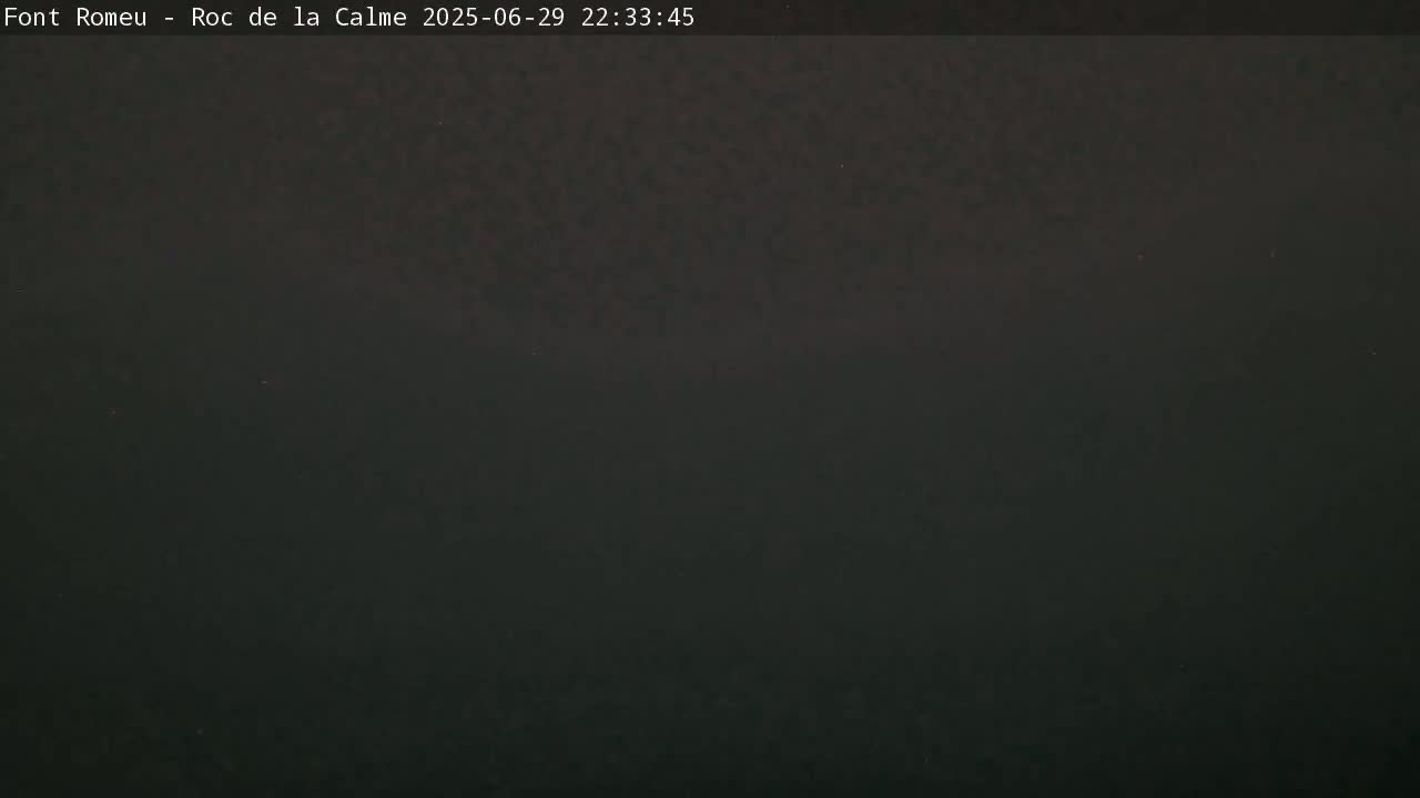 Font Romeu,  Haut du Roc de la Calme (Summit of the Rock of Calm) Live Cam - Prades, Pyrenees-Orientales, Occitanie, France