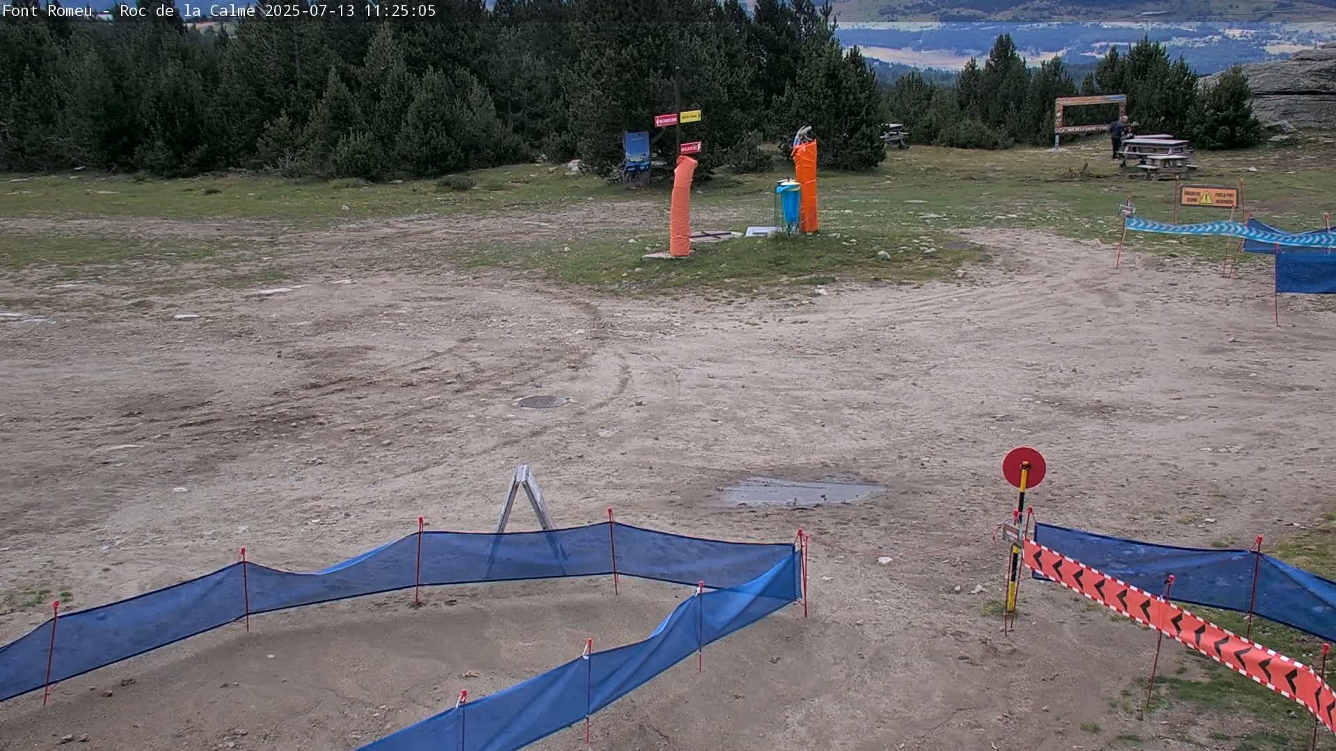 Font Romeu,  Haut du Roc de la Calme (Summit of the Rock of Calm) Live Cam - Prades, Pyrenees-Orientales, Occitanie, France