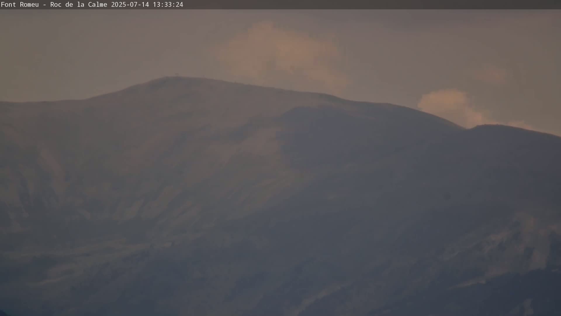Font Romeu,  Haut du Roc de la Calme (Summit of the Rock of Calm) Live Cam - Prades, Pyrenees-Orientales, Occitanie, France