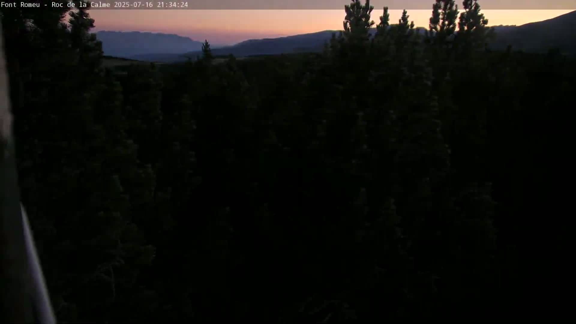 Font Romeu,  Haut du Roc de la Calme (Summit of the Rock of Calm) Live Cam - Prades, Pyrenees-Orientales, Occitanie, France