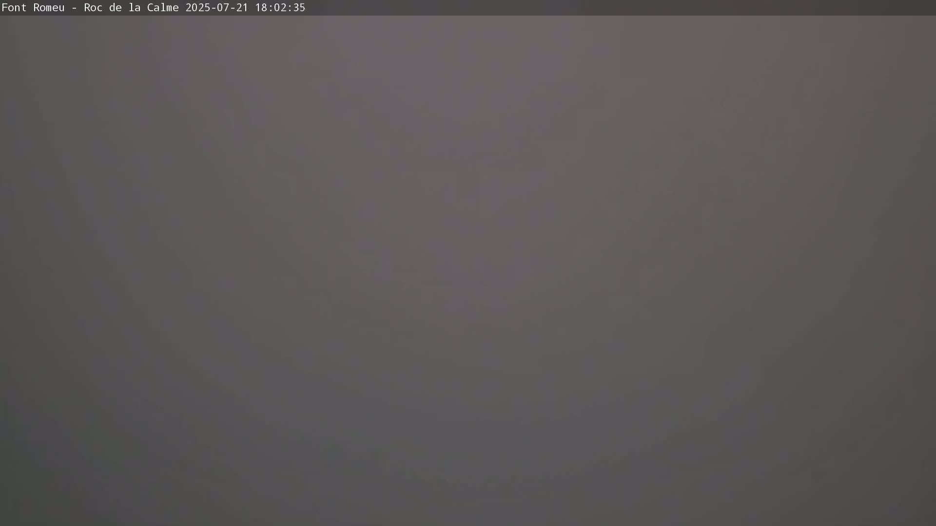 Font Romeu,  Haut du Roc de la Calme (Summit of the Rock of Calm) Live Cam - Prades, Pyrenees-Orientales, Occitanie, France