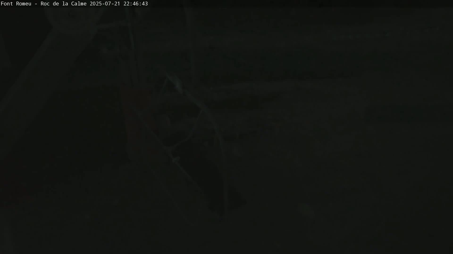 Font Romeu,  Haut du Roc de la Calme (Summit of the Rock of Calm) Live Cam - Prades, Pyrenees-Orientales, Occitanie, France