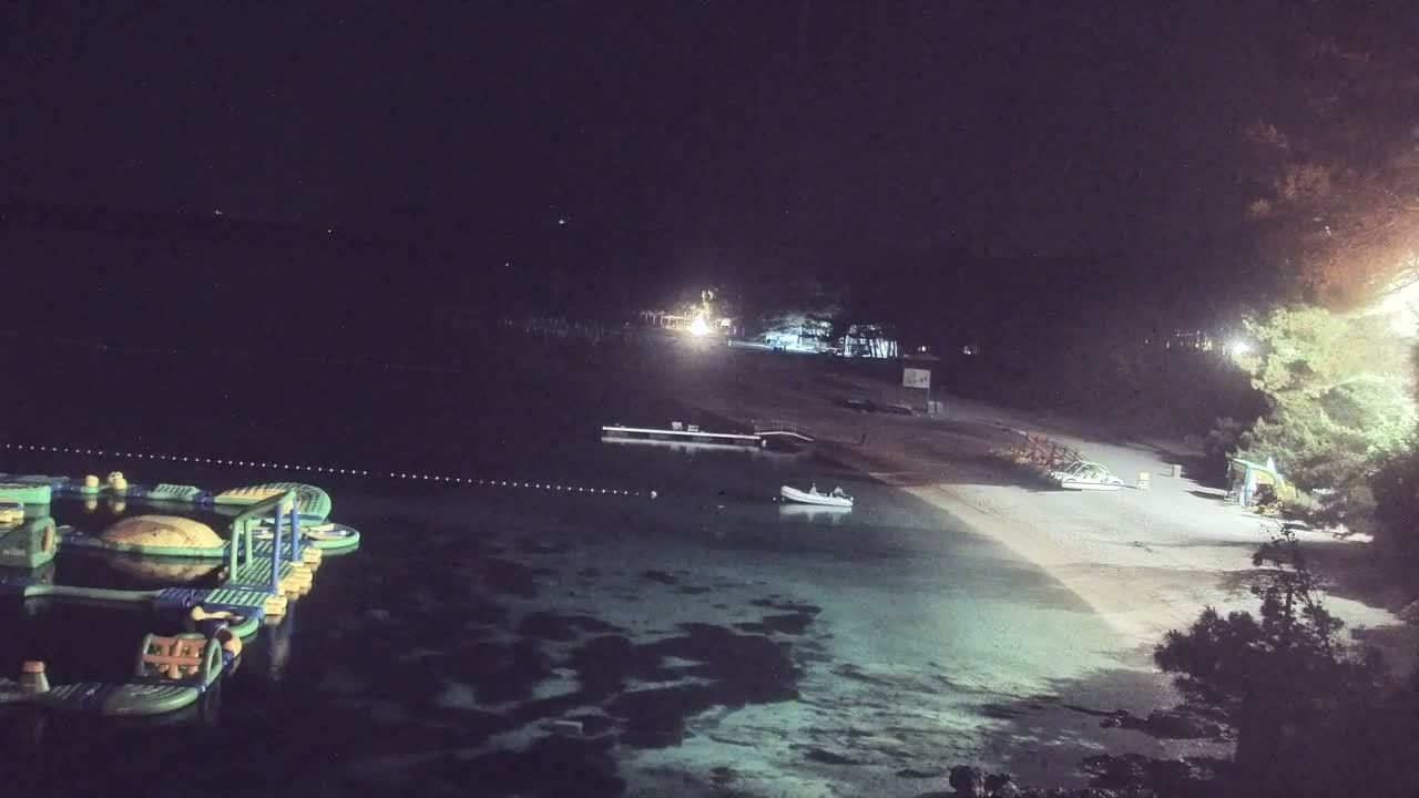 Otok  Brač Island, Bol Village Zlatni Rat Beach (Golden Horn Beach) Live Cam - Bol, Brac Island, Split-Dalmatia, Croatia