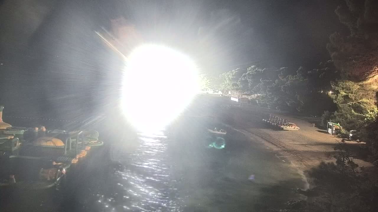 Otok  Brač Island, Bol Village Zlatni Rat Beach (Golden Horn Beach) Live Cam - Bol, Brac Island, Split-Dalmatia, Croatia