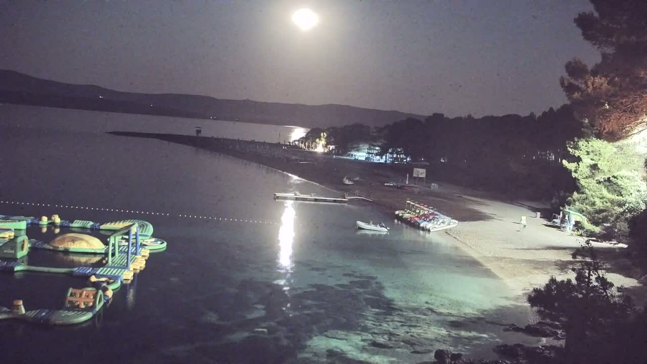 Otok  Brač Island, Bol Village Zlatni Rat Beach (Golden Horn Beach) Live Cam - Bol, Brac Island, Split-Dalmatia, Croatia