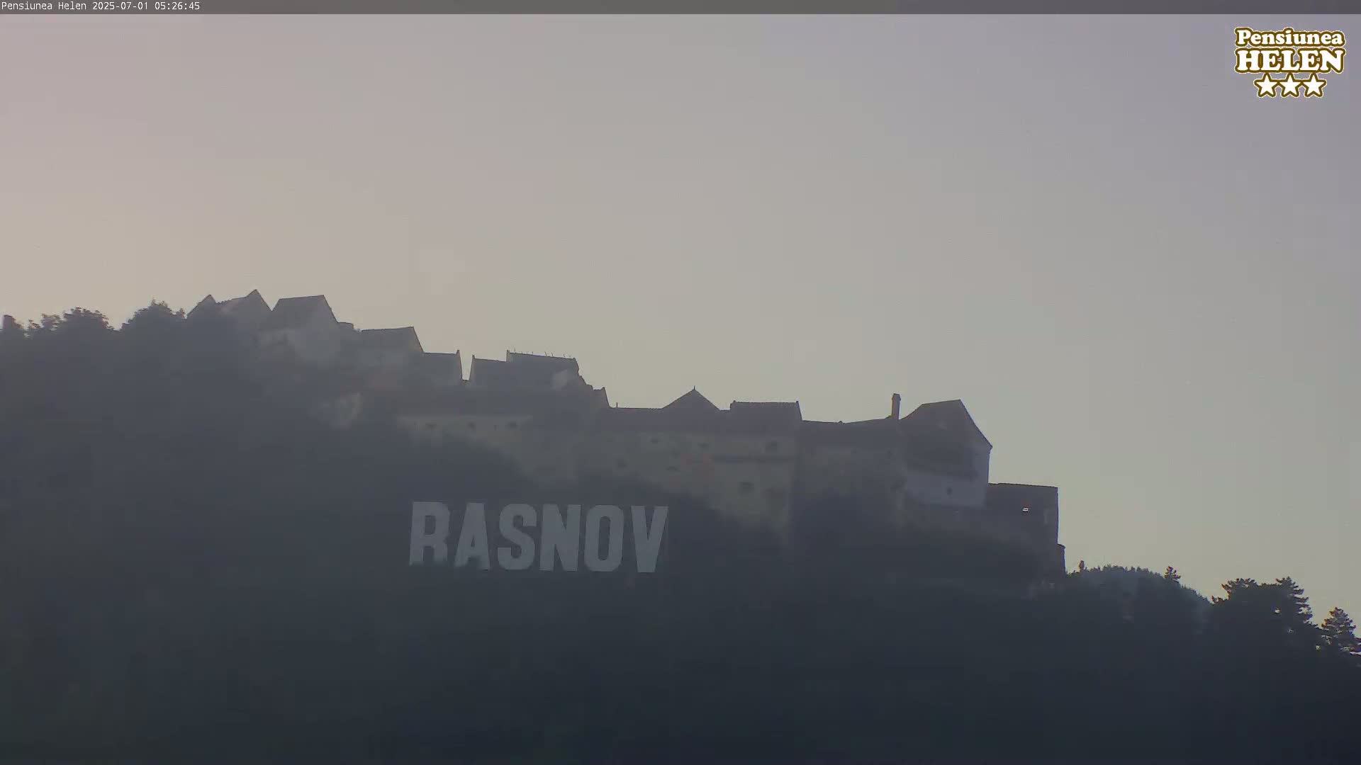 Rasnov Fortress ( Cetetea Râșnov) Live Cam - Râșnov, Braşov, Romania