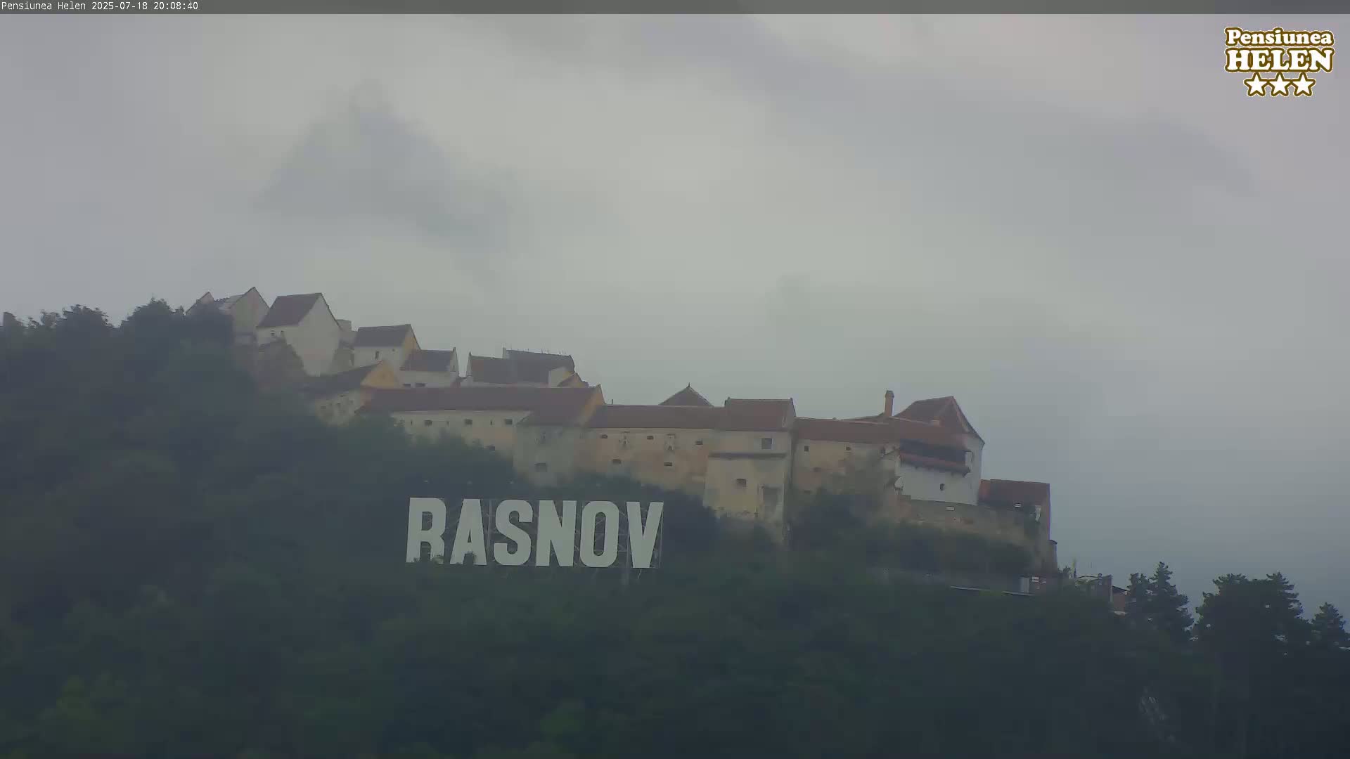 Rasnov Fortress ( Cetetea Râșnov) Live Cam - Râșnov, Braşov, Romania
