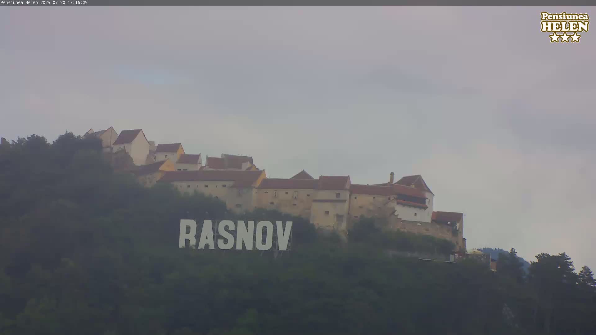Rasnov Fortress ( Cetetea Râșnov) Live Cam - Râșnov, Braşov, Romania