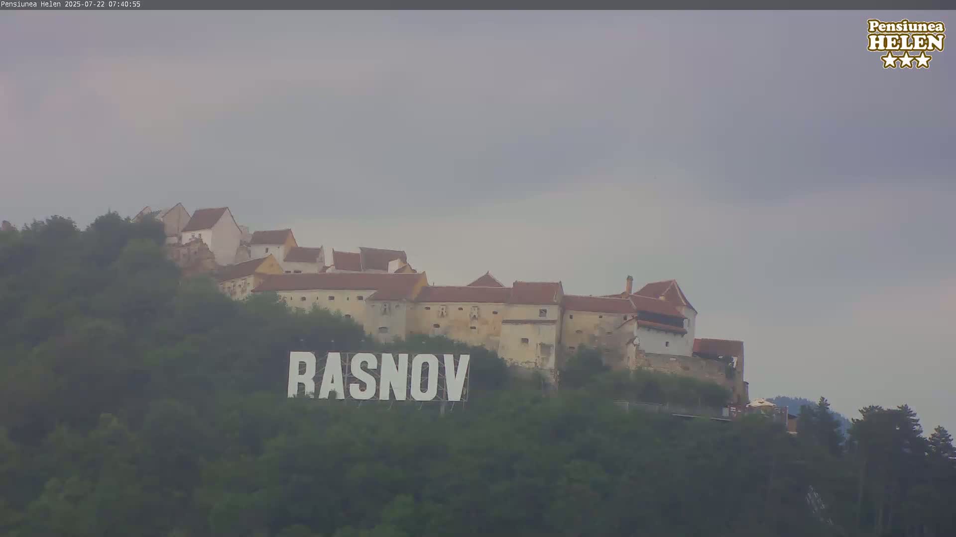 Rasnov Fortress ( Cetetea Râșnov) Live Cam - Râșnov, Braşov, Romania