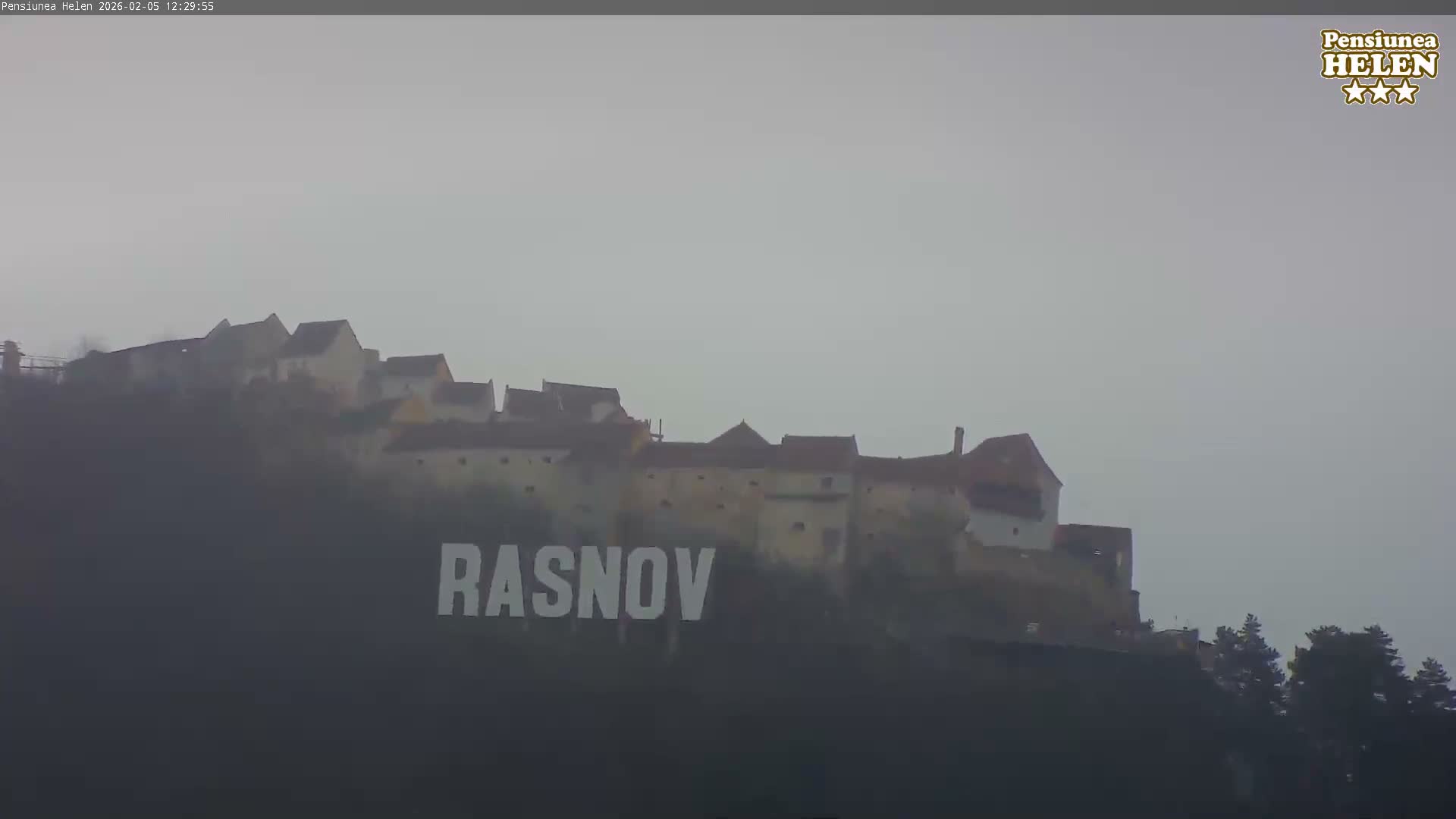 Rasnov Fortress ( Cetetea Râșnov) Live Cam - Râșnov, Braşov, Romania