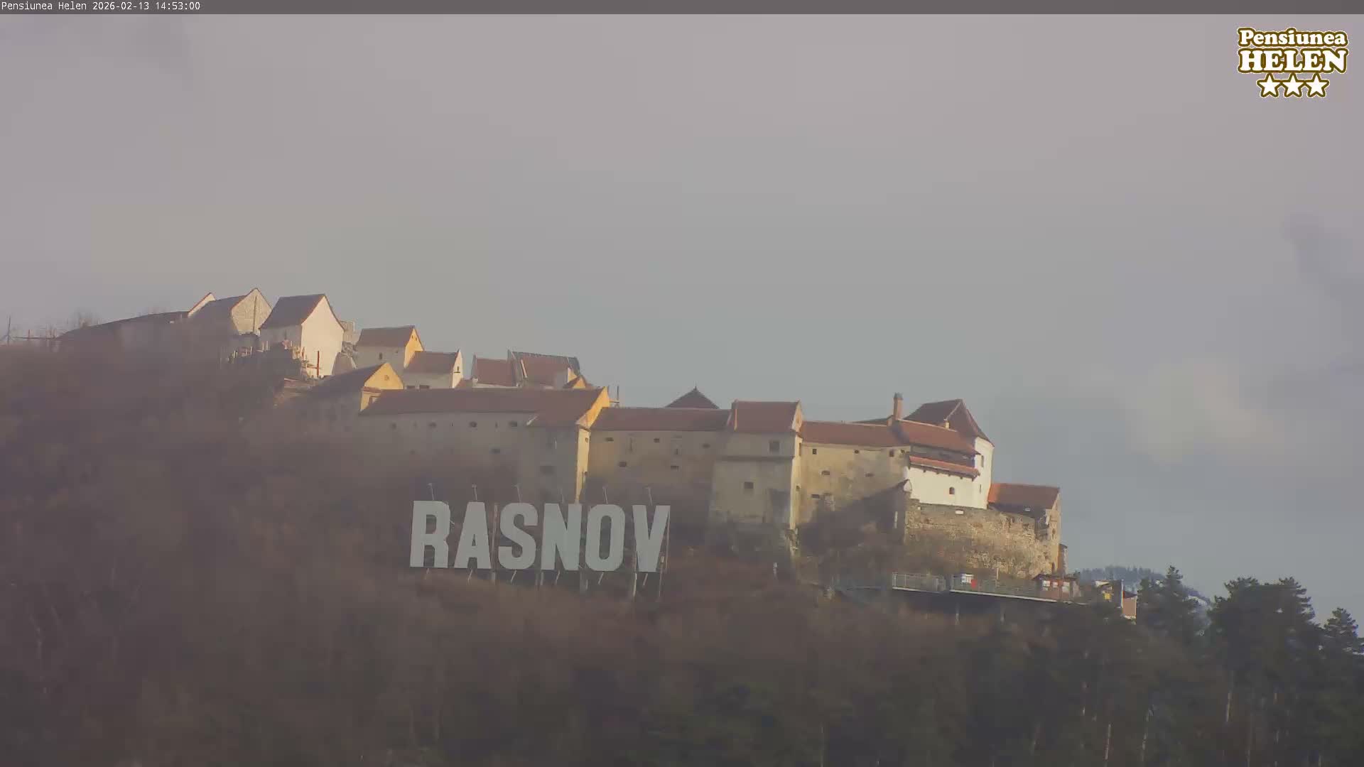 Rasnov Fortress ( Cetetea Râșnov) Live Cam - Râșnov, Braşov, Romania
