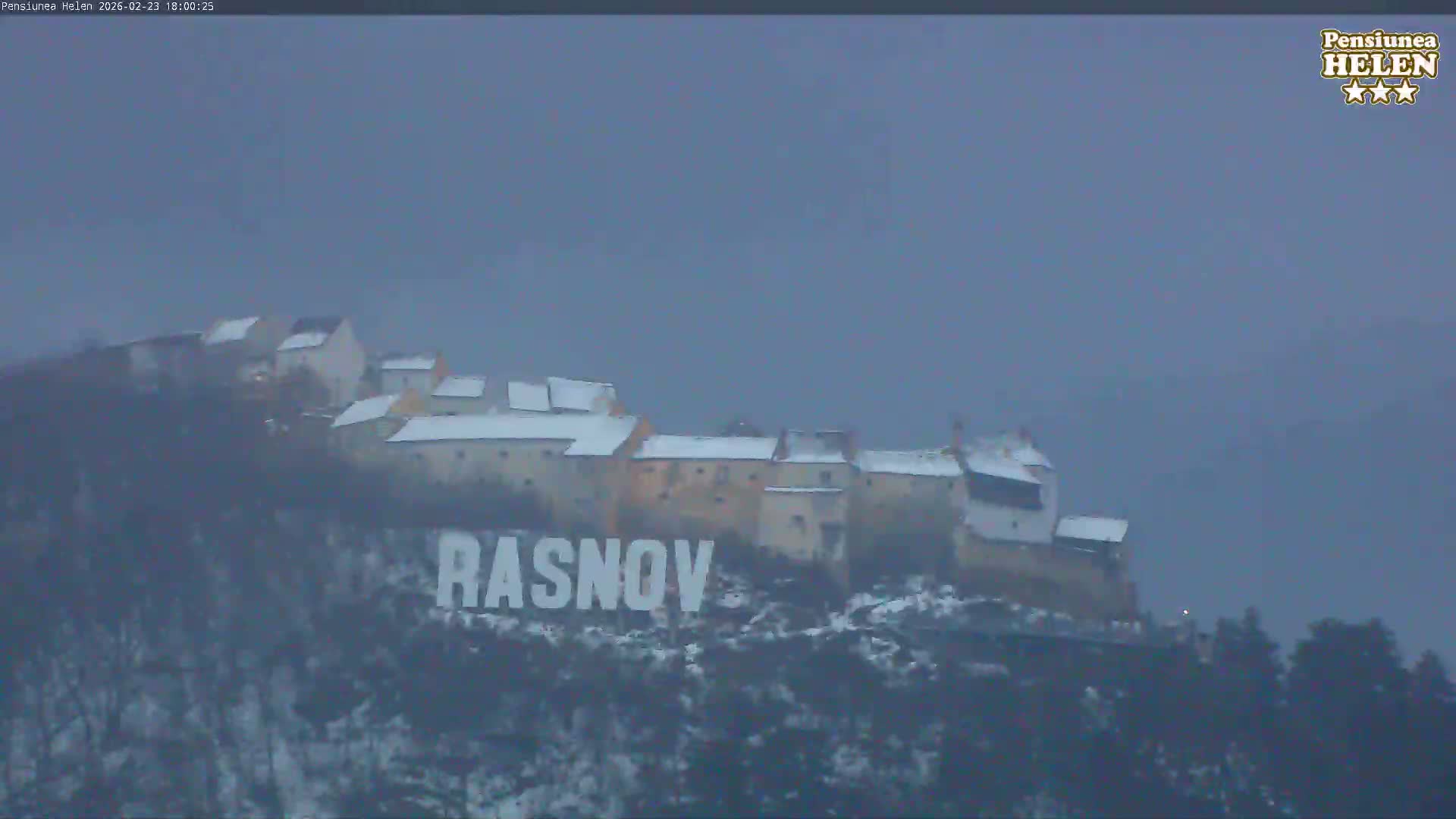 Rasnov Fortress ( Cetetea Râșnov) Live Cam - Râșnov, Braşov, Romania