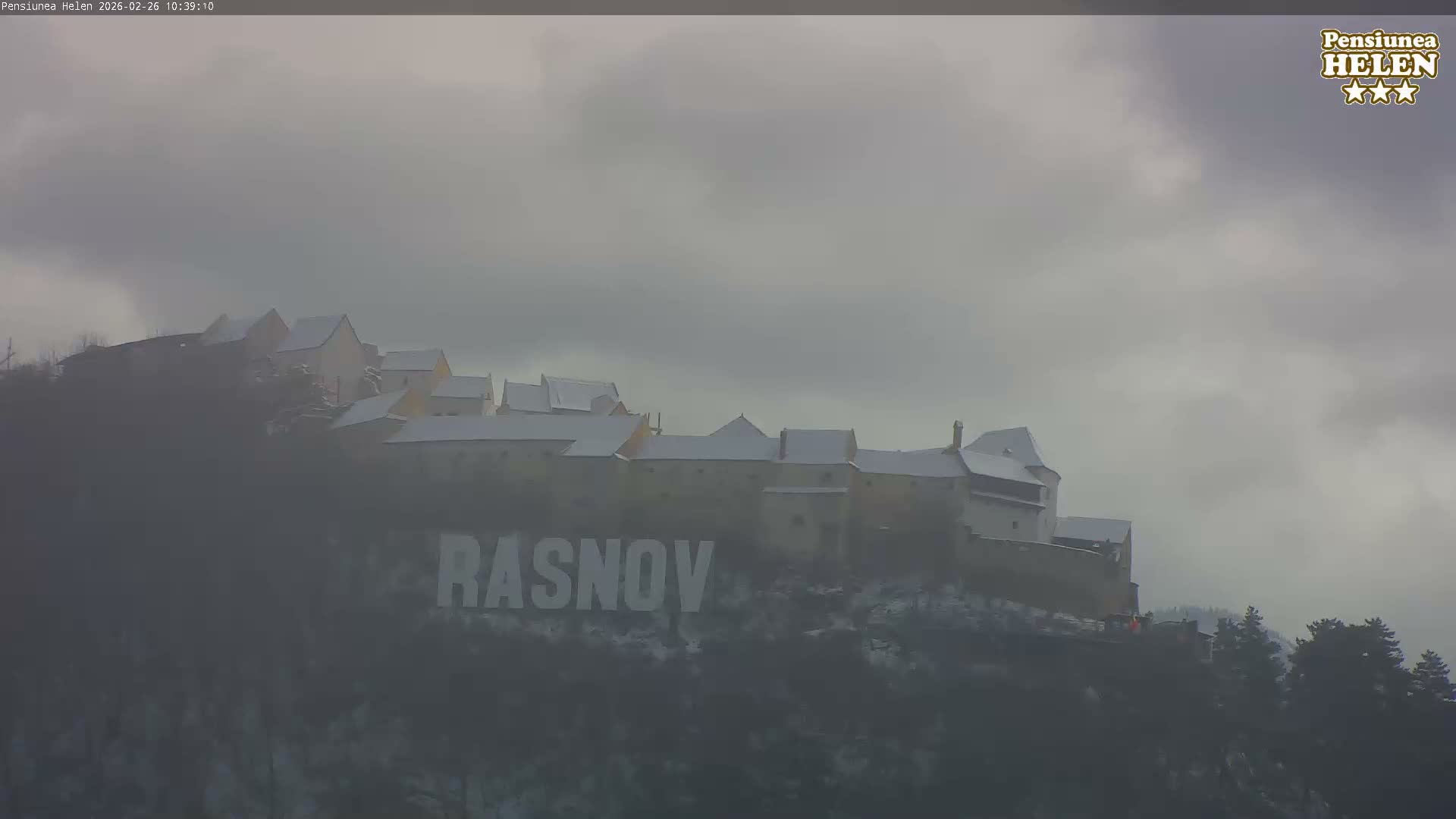 Rasnov Fortress ( Cetetea Râșnov) Live Cam - Râșnov, Braşov, Romania