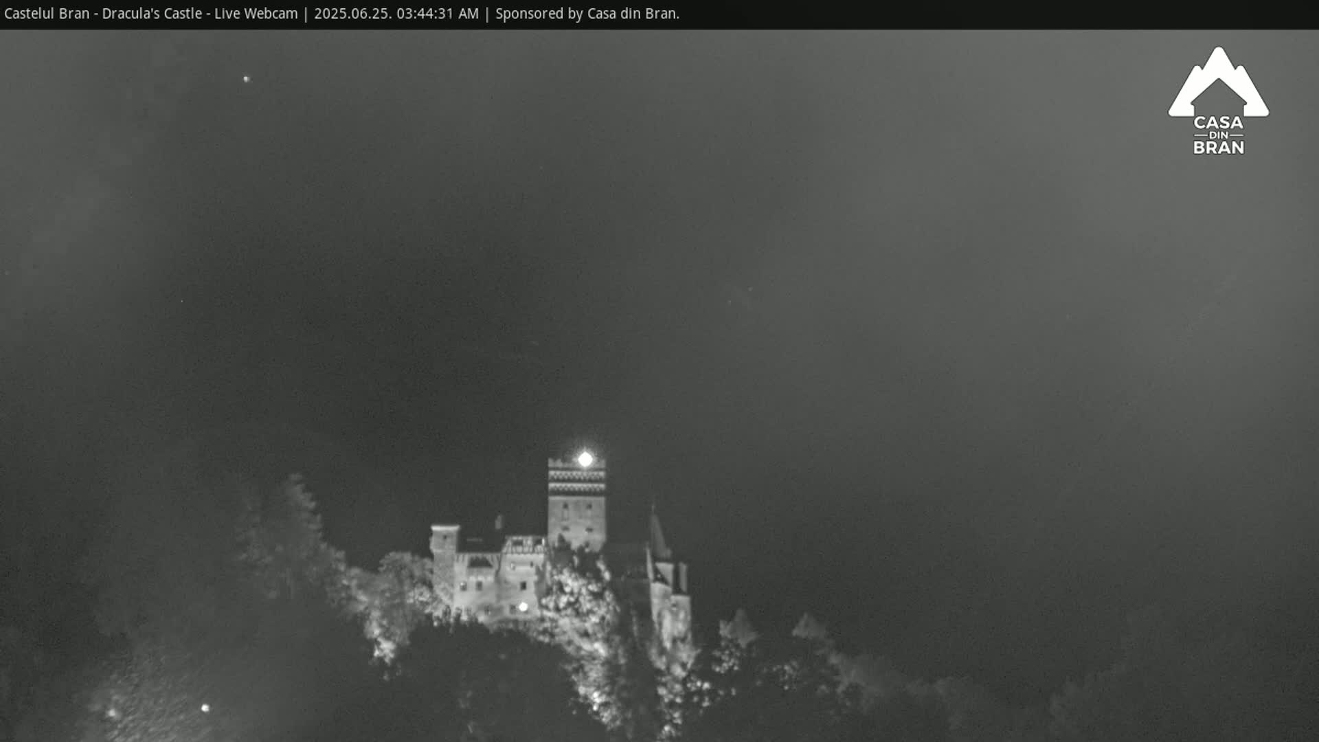Bran, Dracula's Castle ( Castelul Bran) Live Cam - Bran, Braşov, Romania