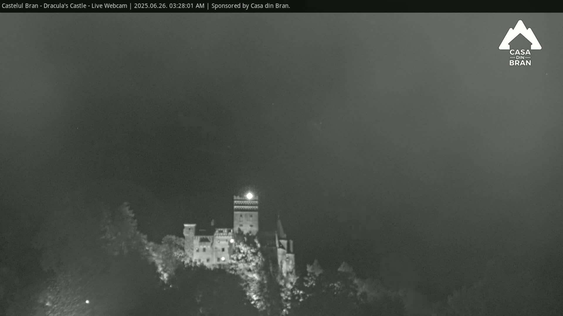 Bran, Dracula's Castle ( Castelul Bran) Live Cam - Bran, Braşov, Romania