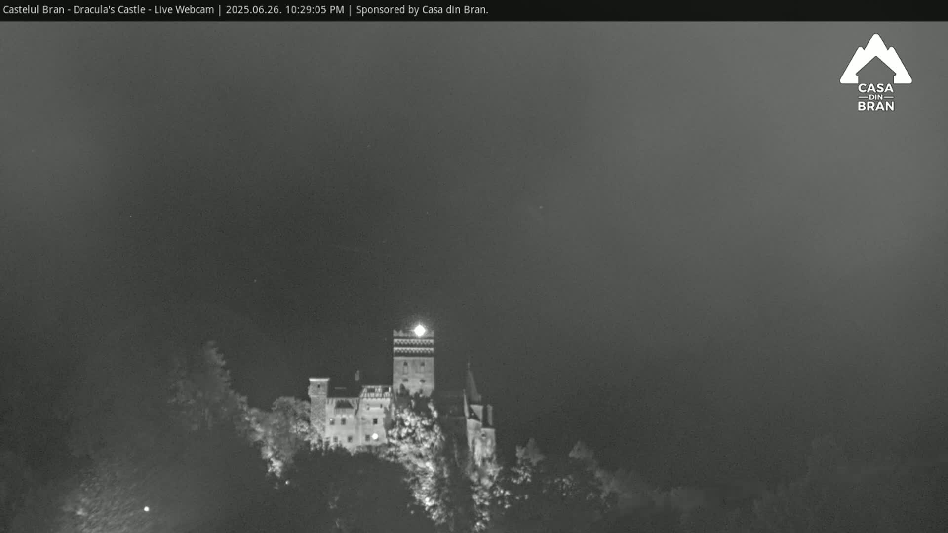 Bran, Dracula's Castle ( Castelul Bran) Live Cam - Bran, Braşov, Romania