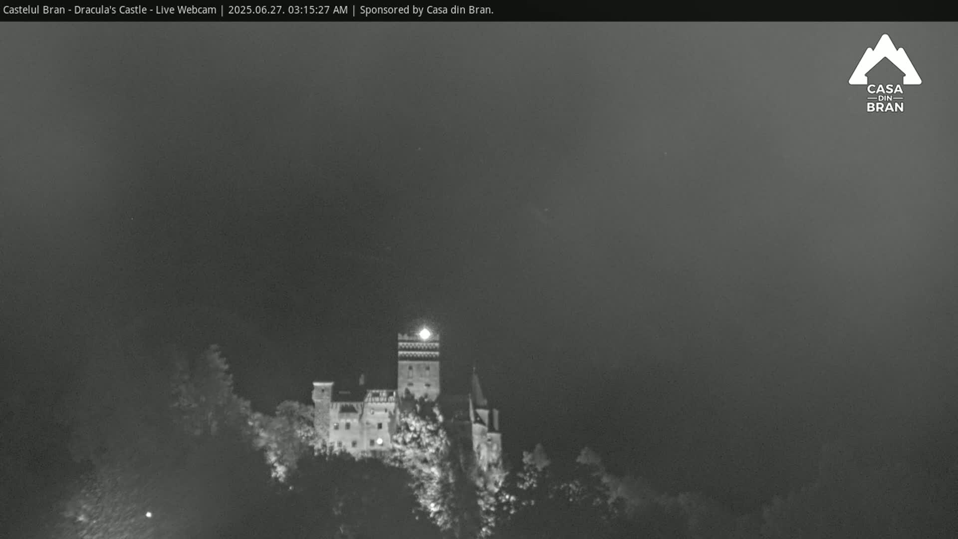 Bran, Dracula's Castle ( Castelul Bran) Live Cam - Bran, Braşov, Romania