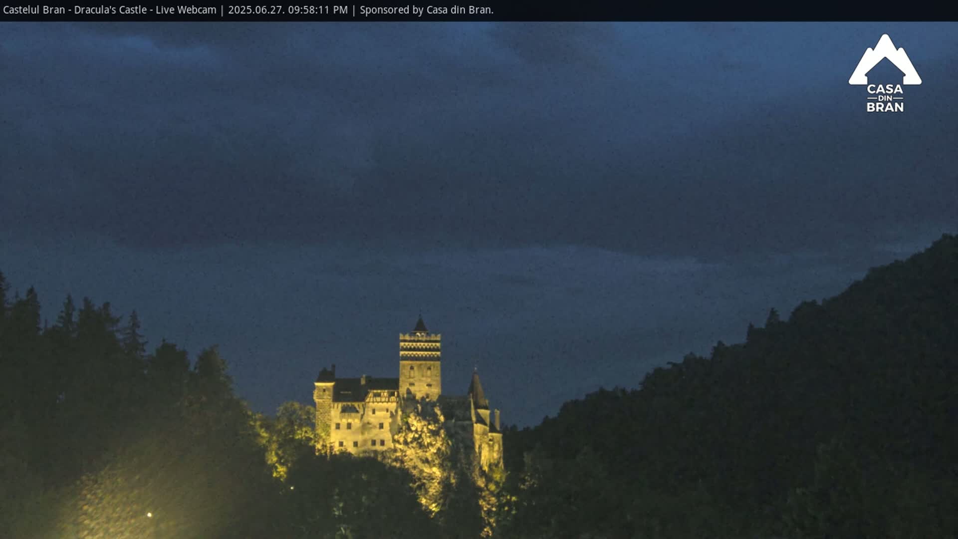 Bran, Dracula's Castle ( Castelul Bran) Live Cam - Bran, Braşov, Romania