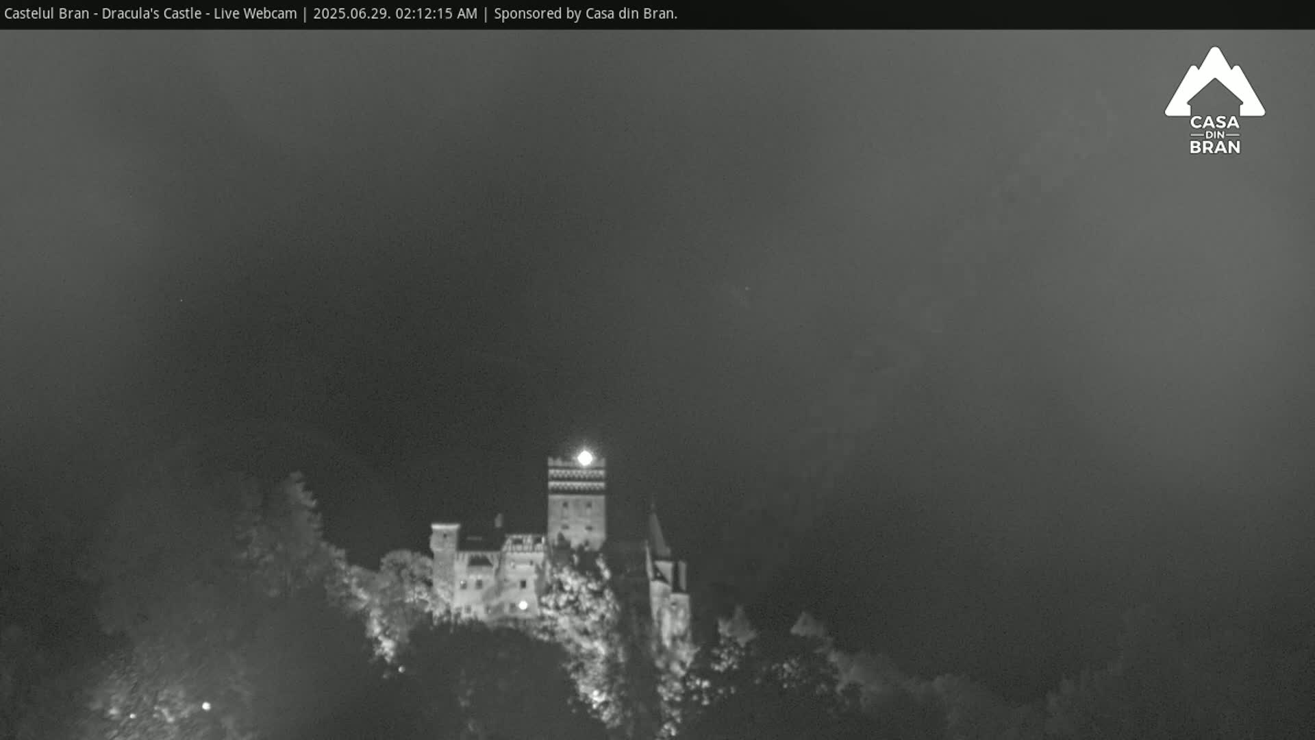 Bran, Dracula's Castle ( Castelul Bran) Live Cam - Bran, Braşov, Romania