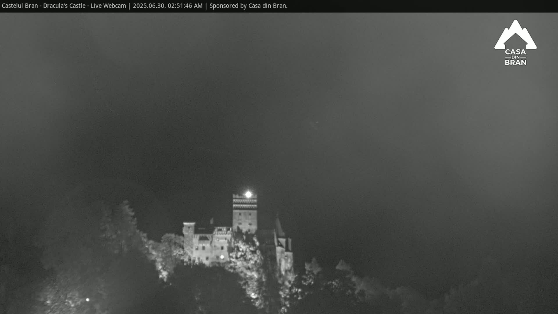 Bran, Dracula's Castle ( Castelul Bran) Live Cam - Bran, Braşov, Romania