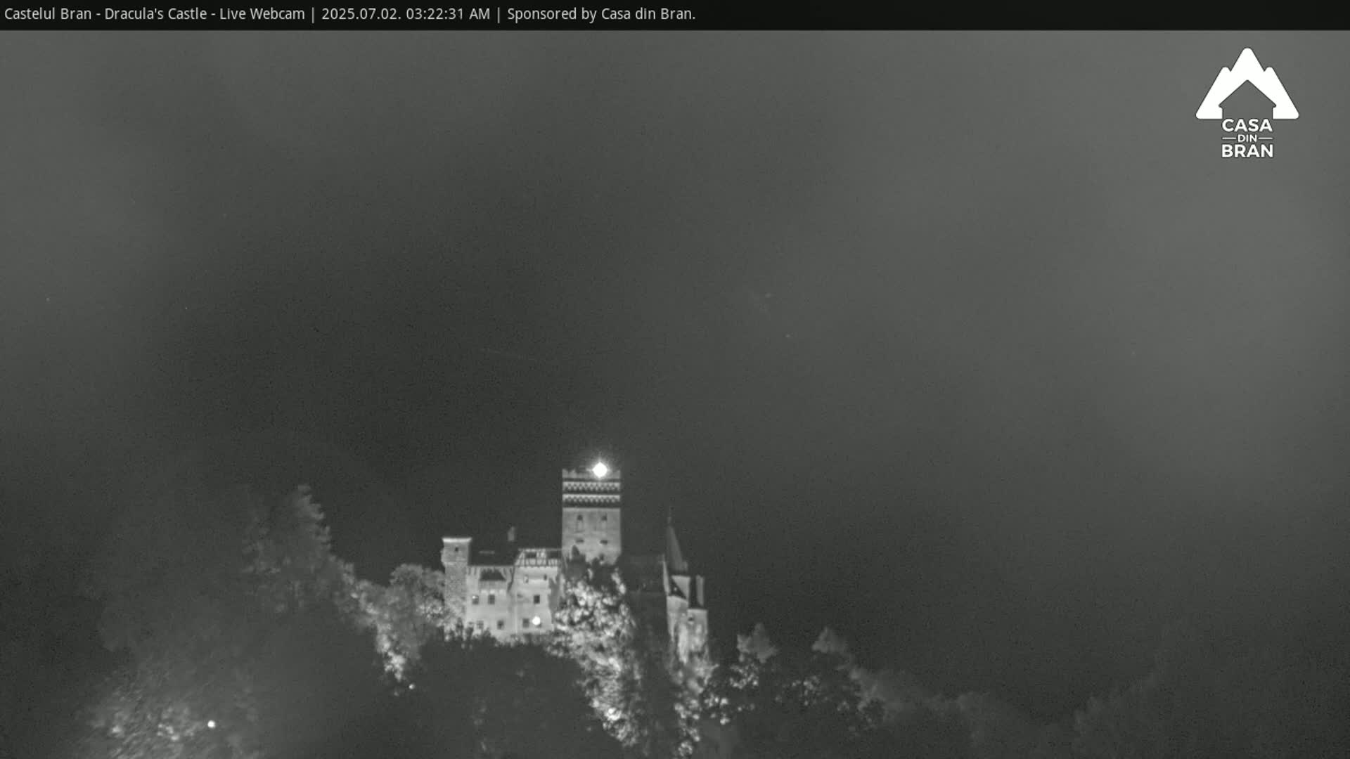 Bran, Dracula's Castle ( Castelul Bran) Live Cam - Bran, Braşov, Romania