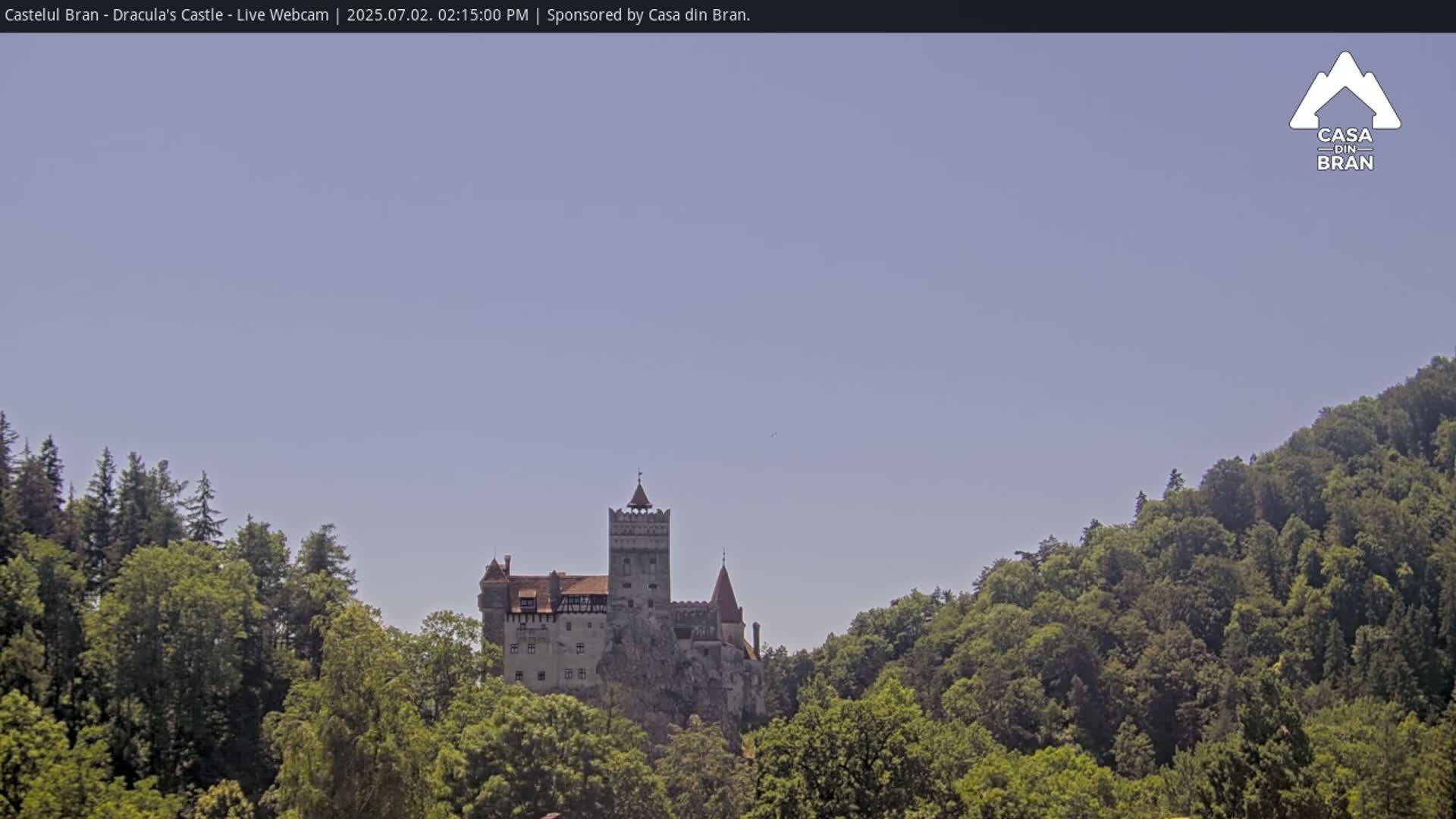 Bran, Dracula's Castle ( Castelul Bran) Live Cam - Bran, Braşov, Romania