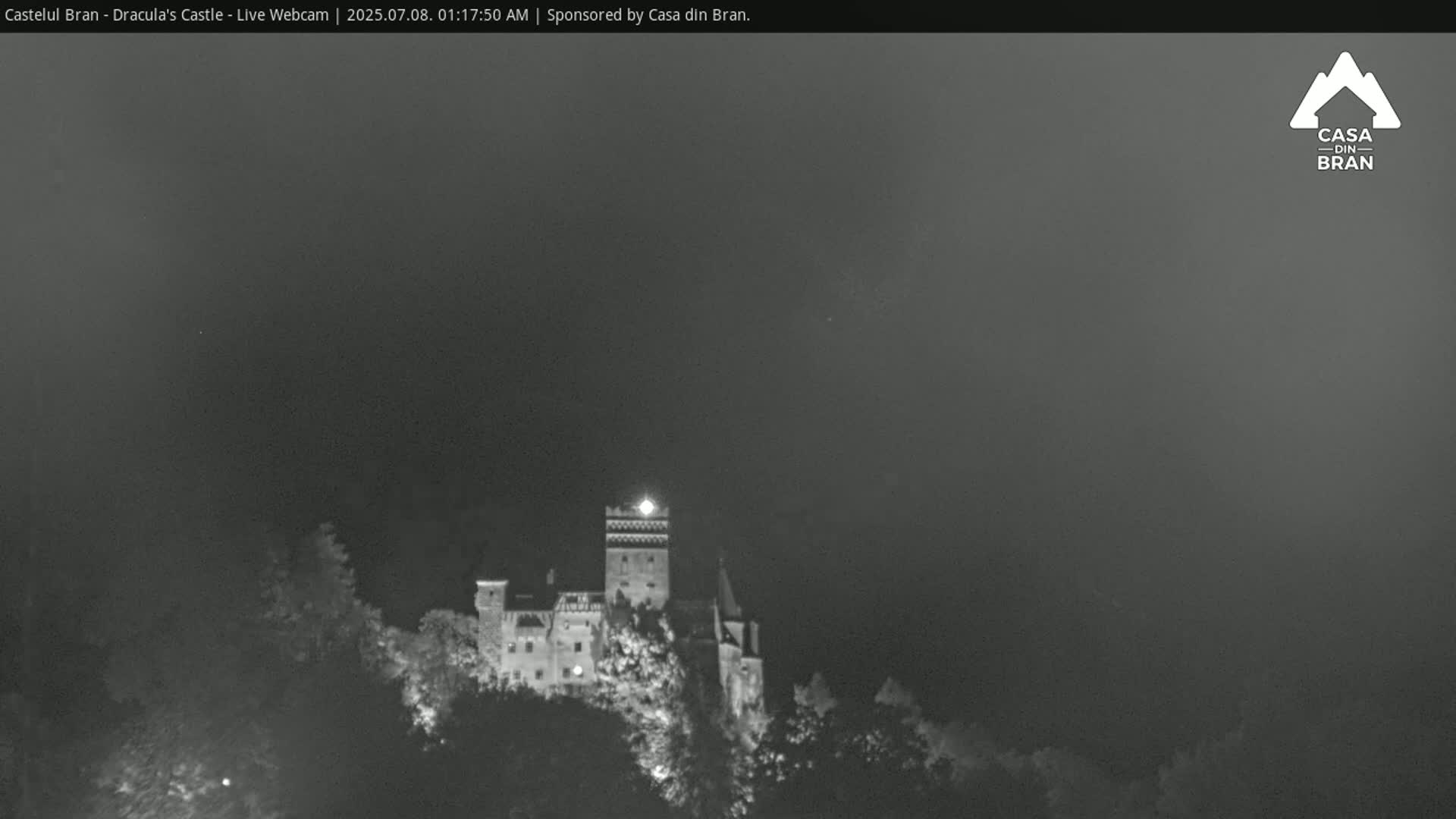 Bran, Dracula's Castle ( Castelul Bran) Live Cam - Bran, Braşov, Romania