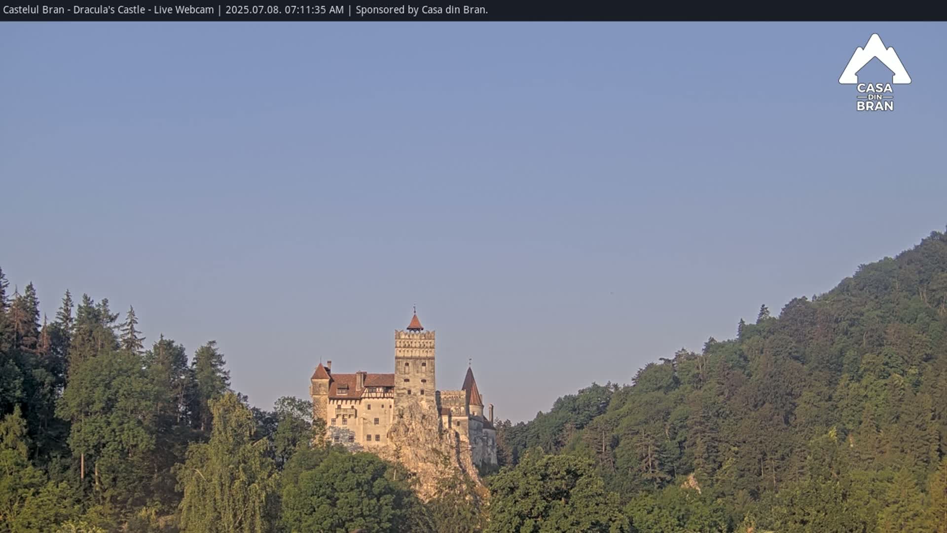 Bran, Dracula's Castle ( Castelul Bran) Live Cam - Bran, Braşov, Romania