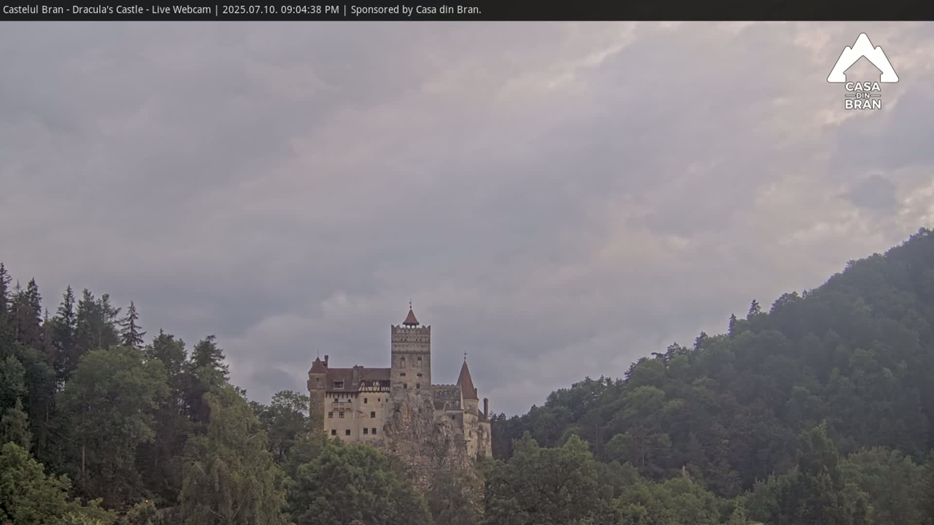 Bran, Dracula's Castle ( Castelul Bran) Live Cam - Bran, Braşov, Romania