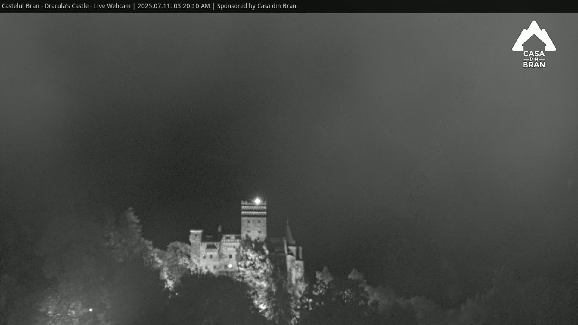 Bran, Dracula's Castle ( Castelul Bran) Live Cam - Bran, Braşov, Romania