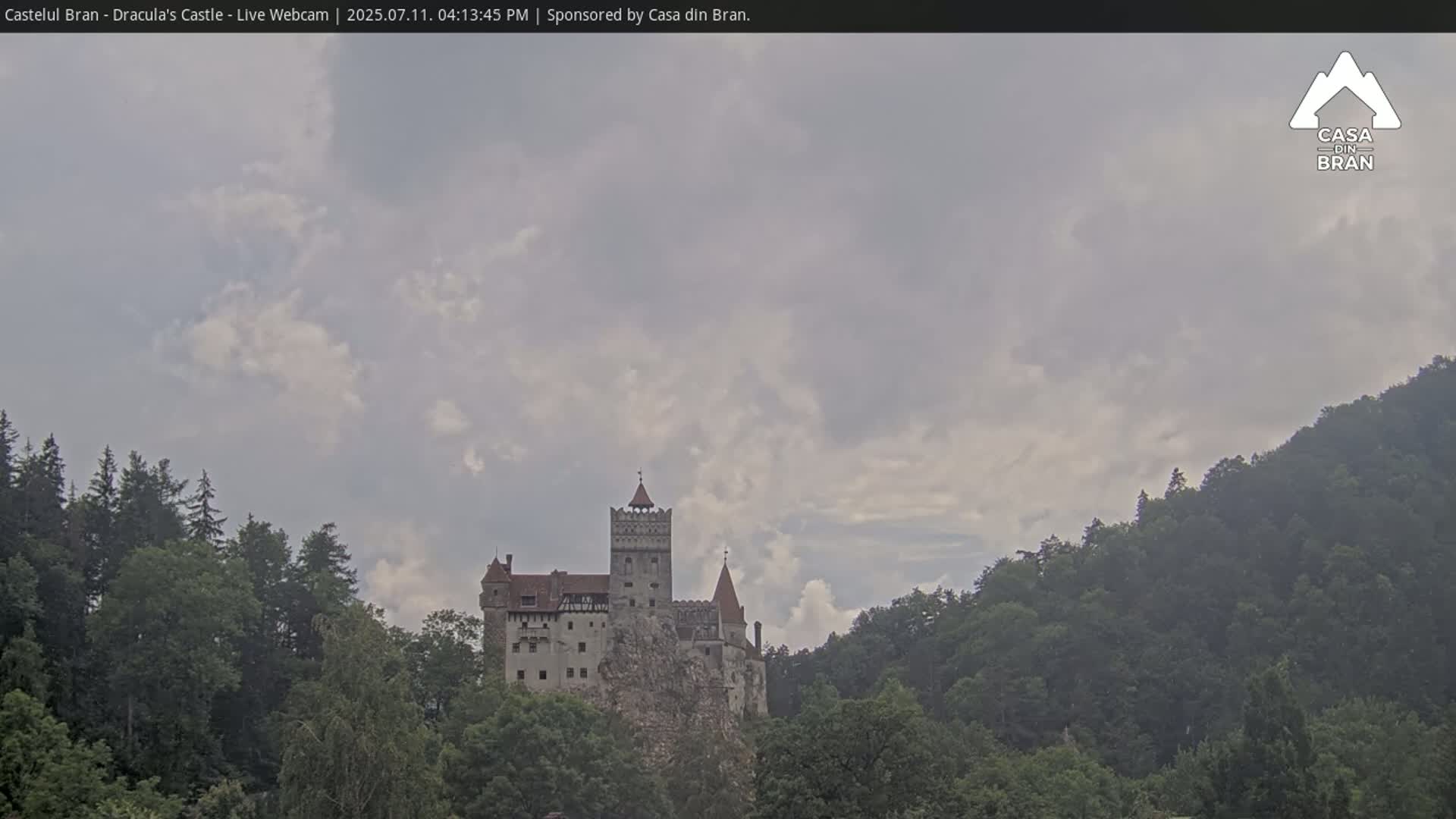 Bran, Dracula's Castle ( Castelul Bran) Live Cam - Bran, Braşov, Romania