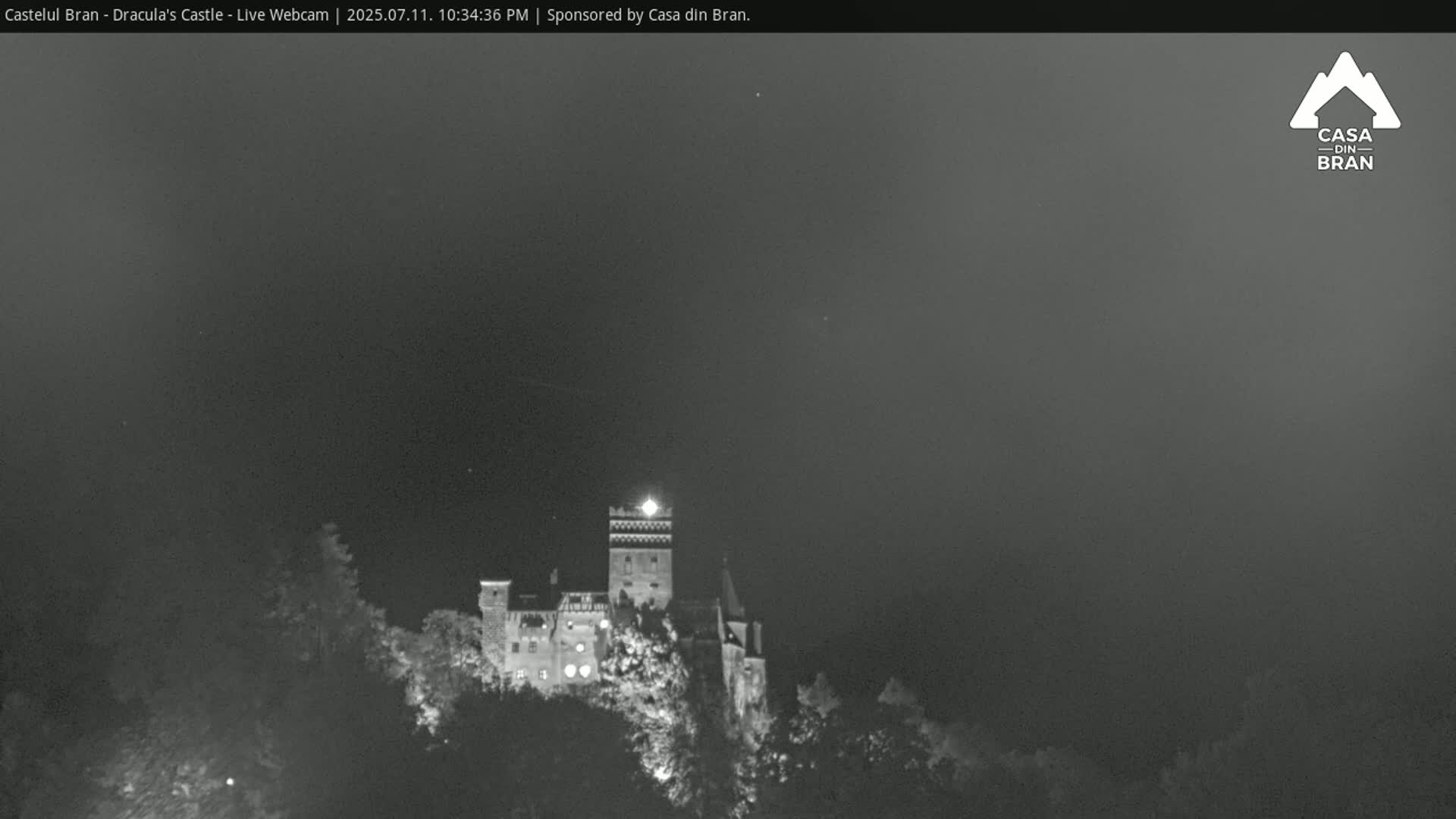 Bran, Dracula's Castle ( Castelul Bran) Live Cam - Bran, Braşov, Romania