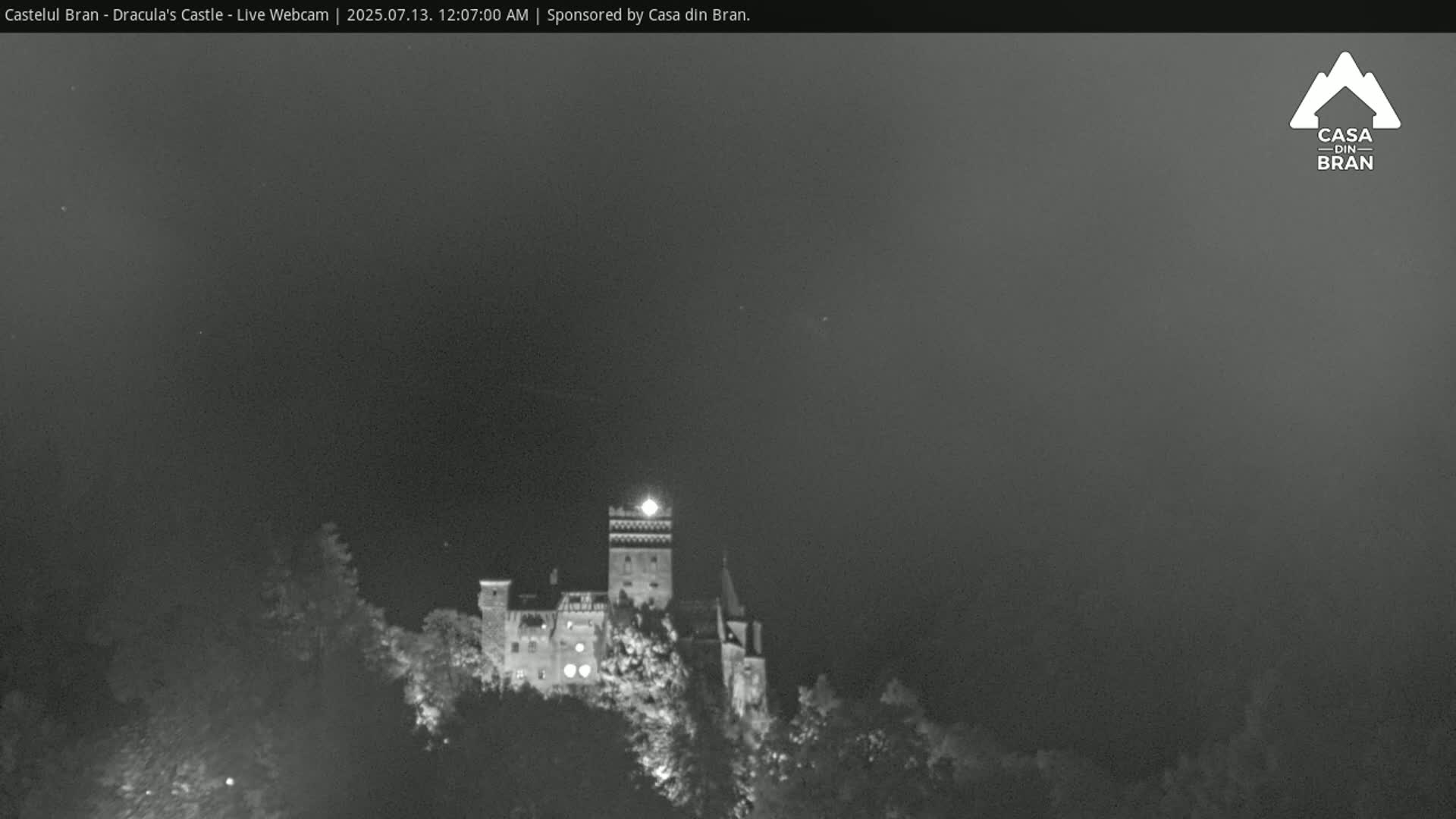 Bran, Dracula's Castle ( Castelul Bran) Live Cam - Bran, Braşov, Romania