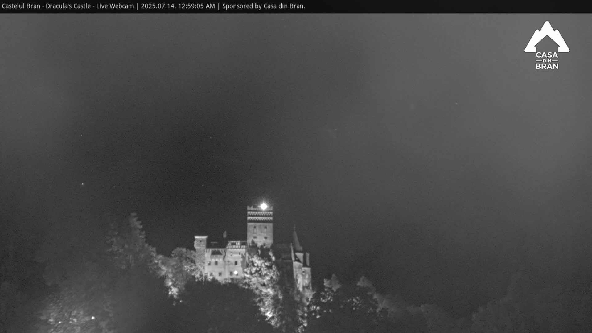 Bran, Dracula's Castle ( Castelul Bran) Live Cam - Bran, Braşov, Romania