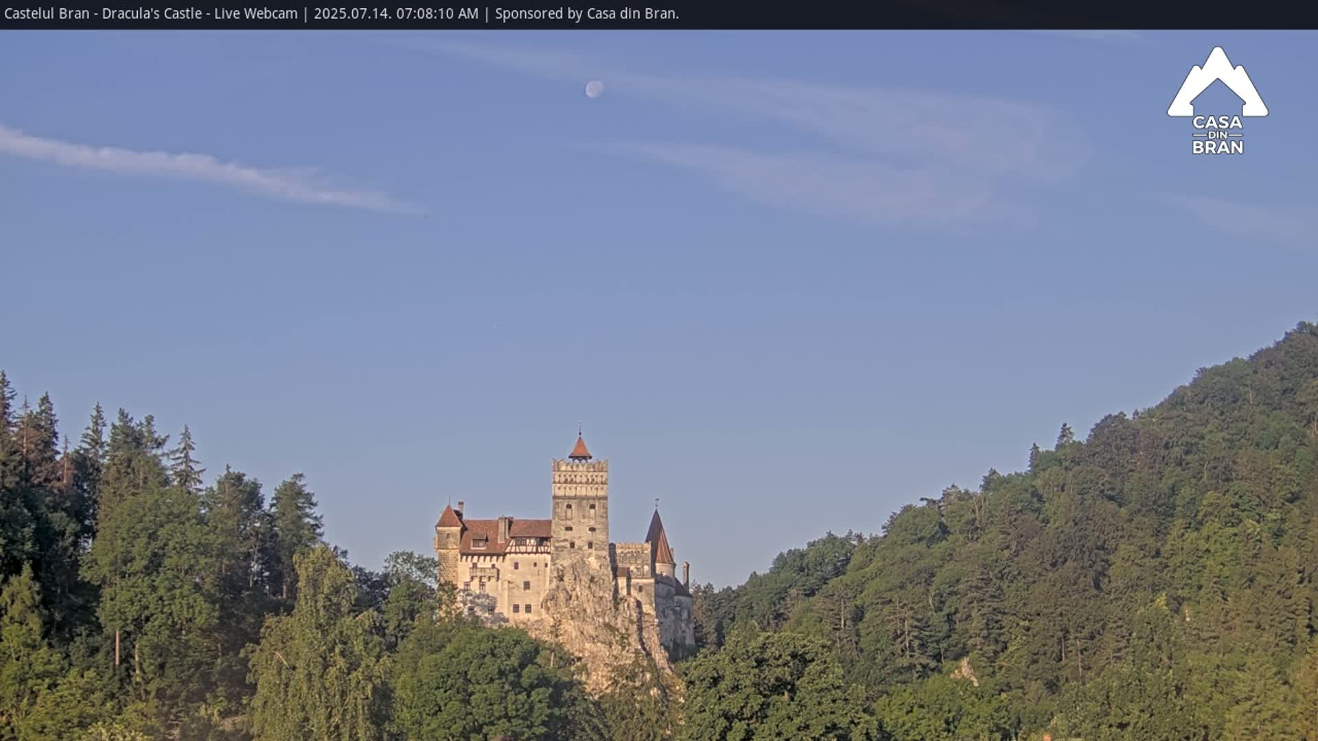 Bran, Dracula's Castle ( Castelul Bran) Live Cam - Bran, Braşov, Romania