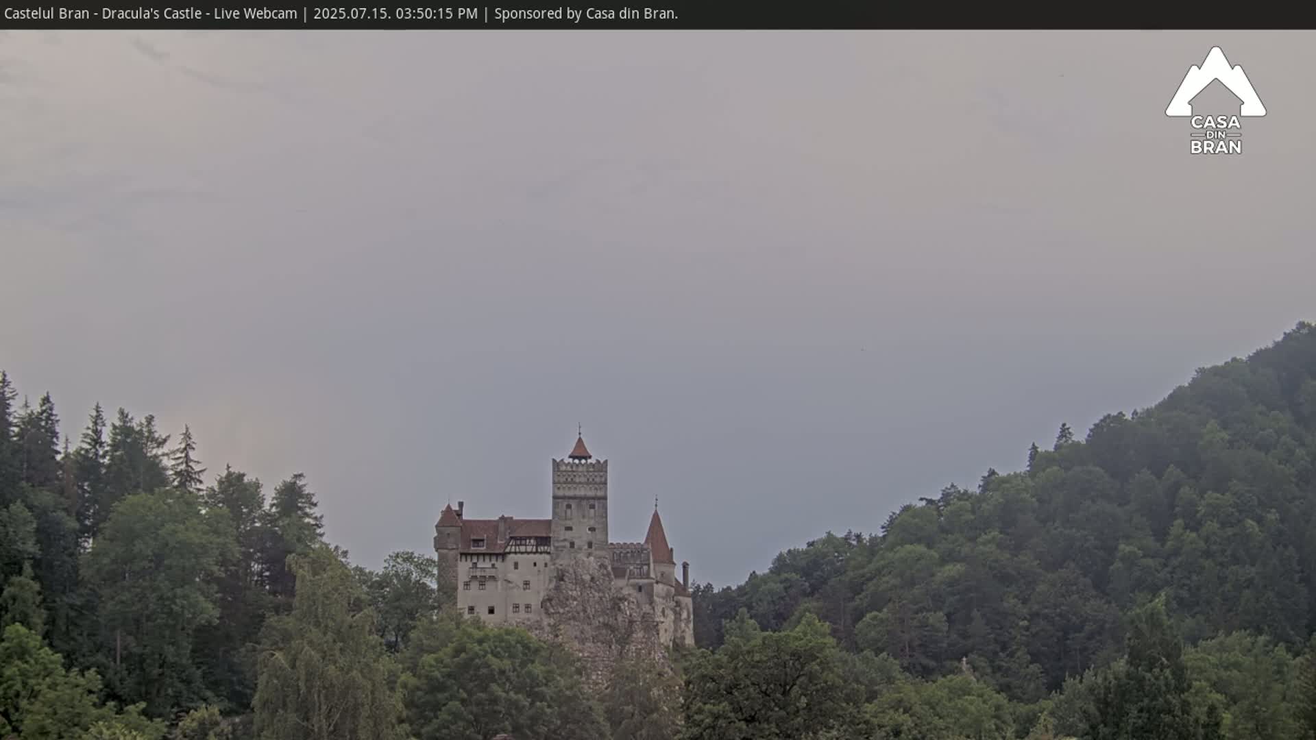 Bran, Dracula's Castle ( Castelul Bran) Live Cam - Bran, Braşov, Romania
