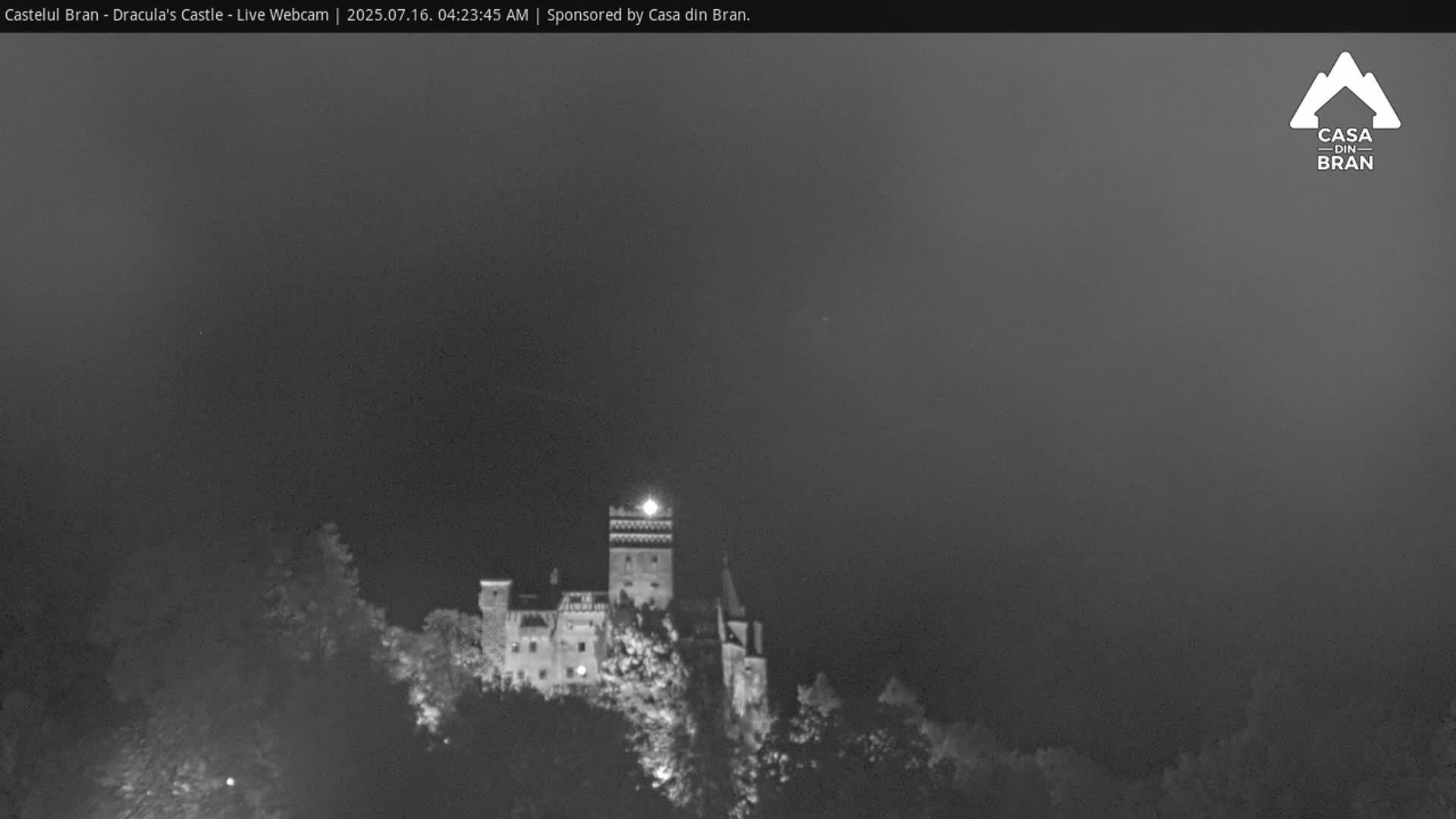 Bran, Dracula's Castle ( Castelul Bran) Live Cam - Bran, Braşov, Romania