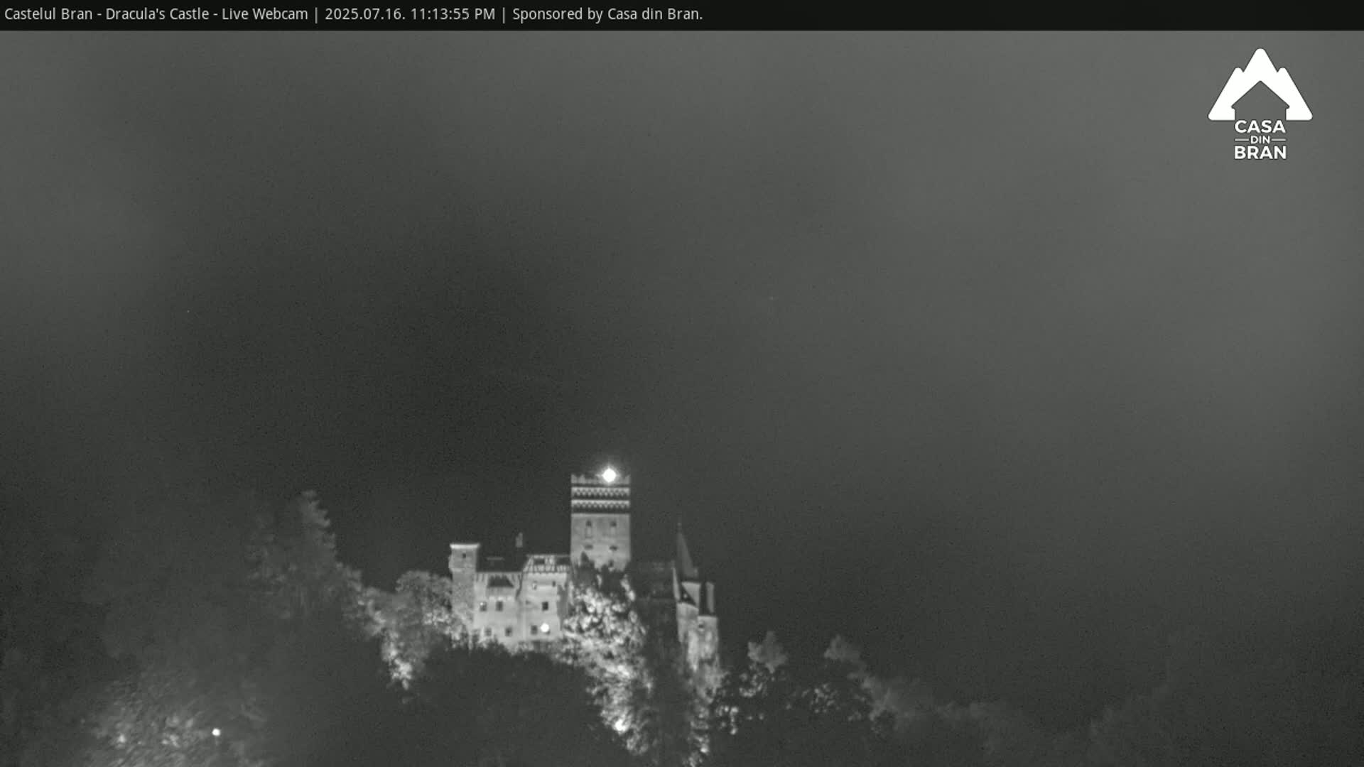 Bran, Dracula's Castle ( Castelul Bran) Live Cam - Bran, Braşov, Romania