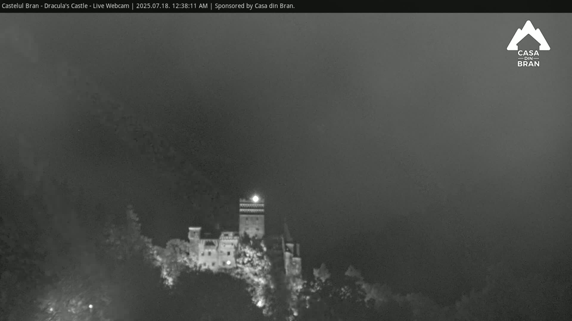 Bran, Dracula's Castle ( Castelul Bran) Live Cam - Bran, Braşov, Romania