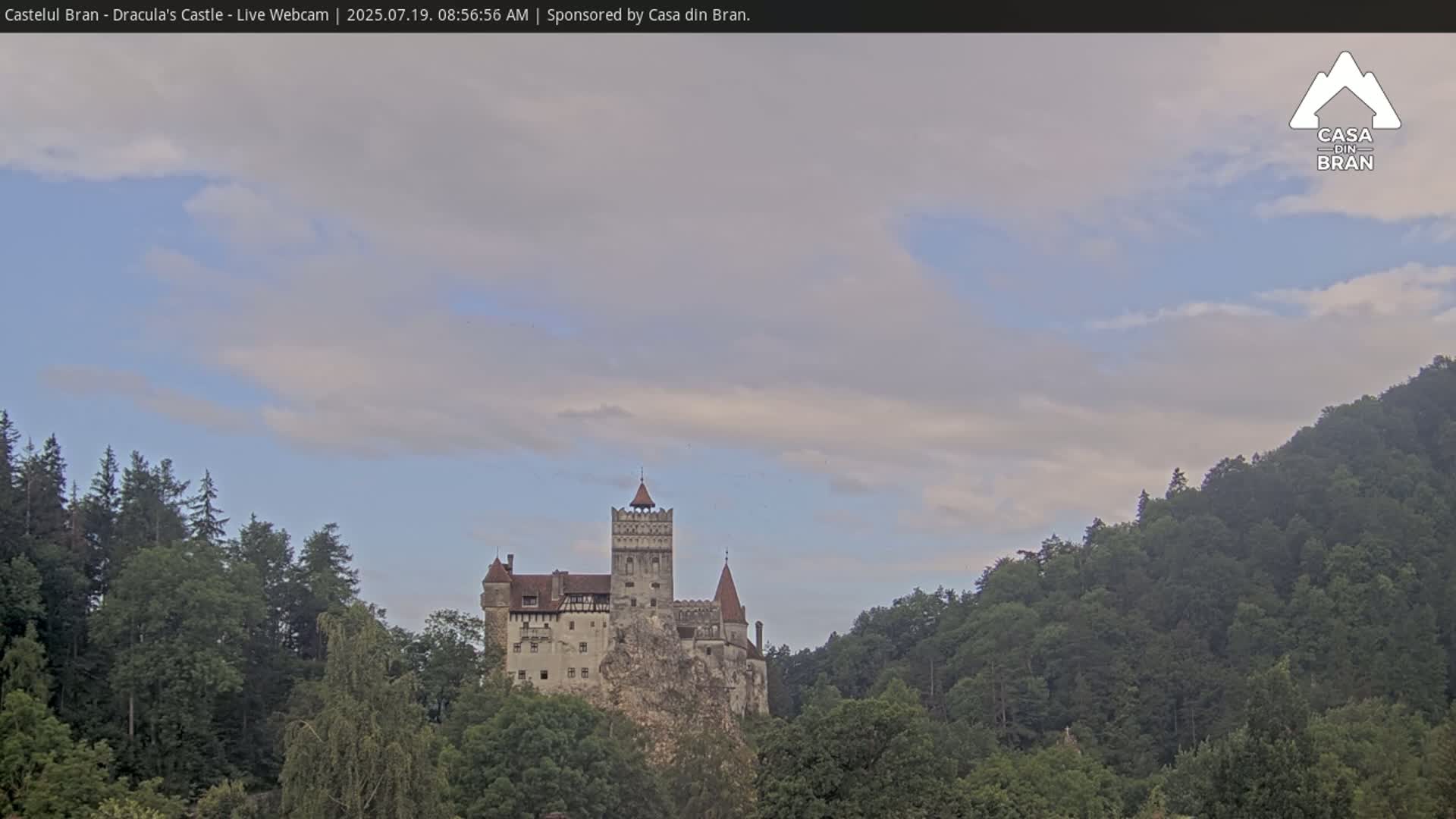 Bran, Dracula's Castle ( Castelul Bran) Live Cam - Bran, Braşov, Romania