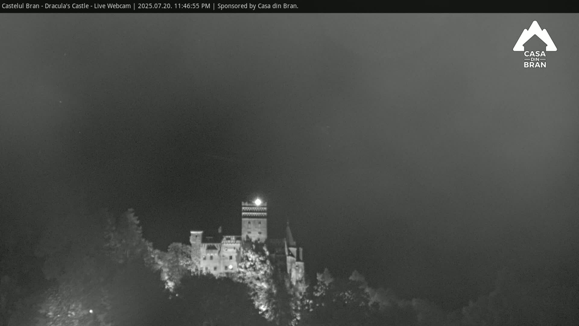 Bran, Dracula's Castle ( Castelul Bran) Live Cam - Bran, Braşov, Romania