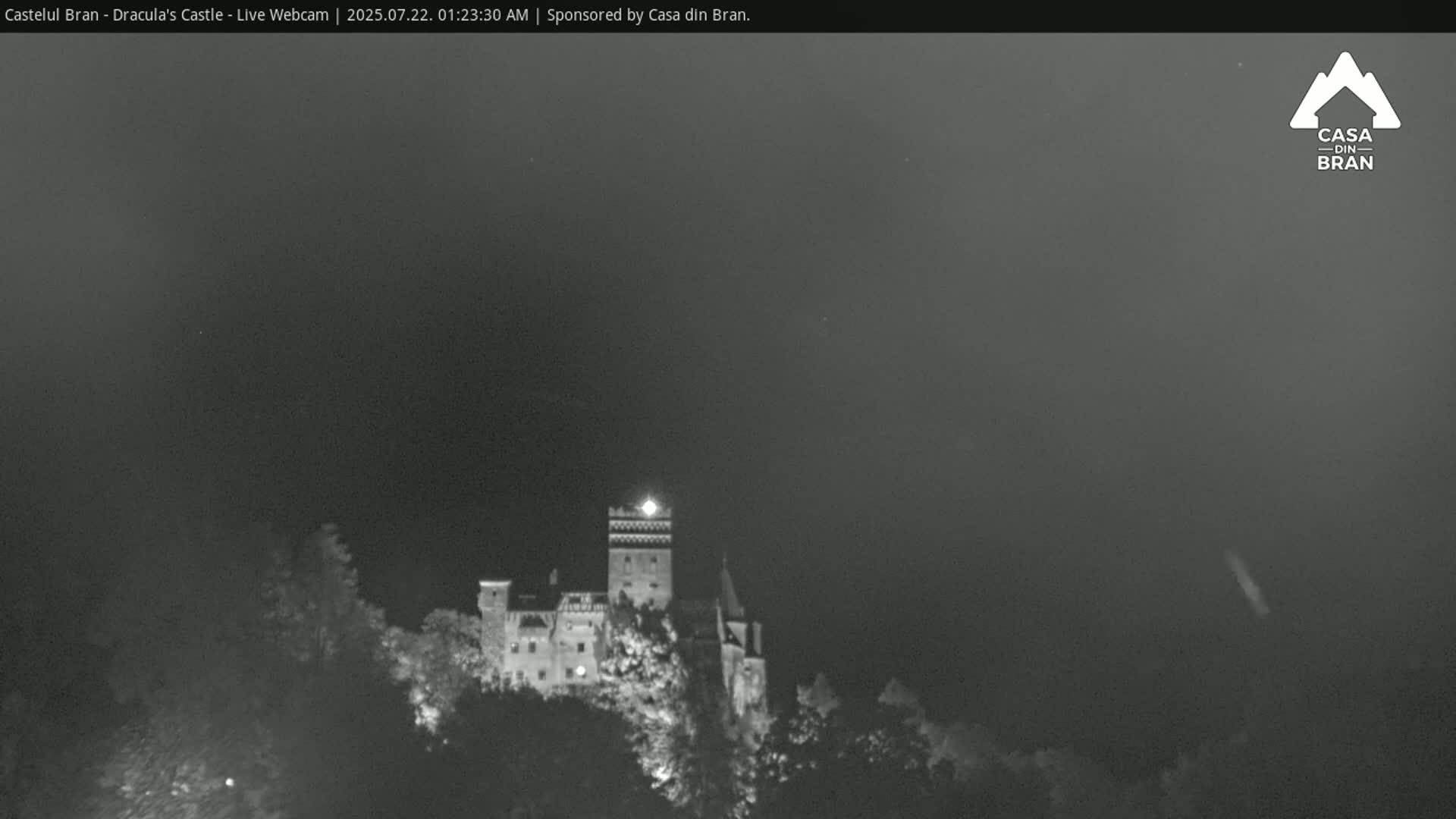 Bran, Dracula's Castle ( Castelul Bran) Live Cam - Bran, Braşov, Romania
