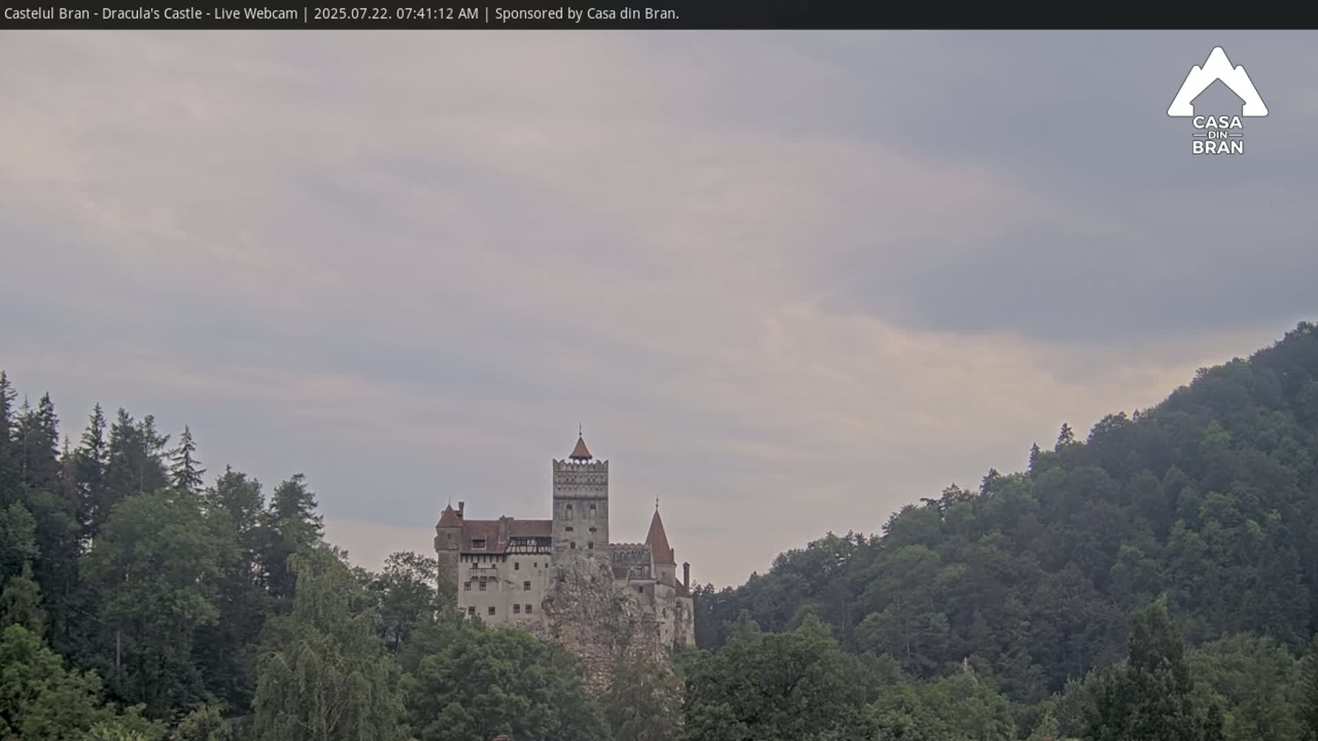 Bran, Dracula's Castle ( Castelul Bran) Live Cam - Bran, Braşov, Romania