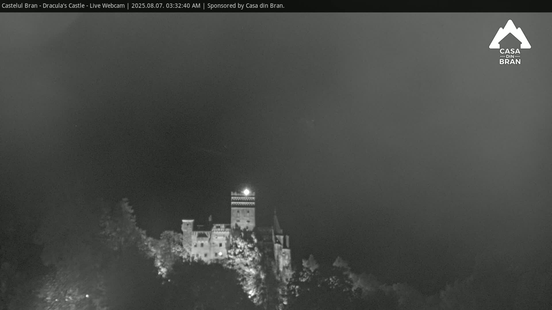 Bran, Dracula's Castle ( Castelul Bran) Live Cam - Bran, Braşov, Romania