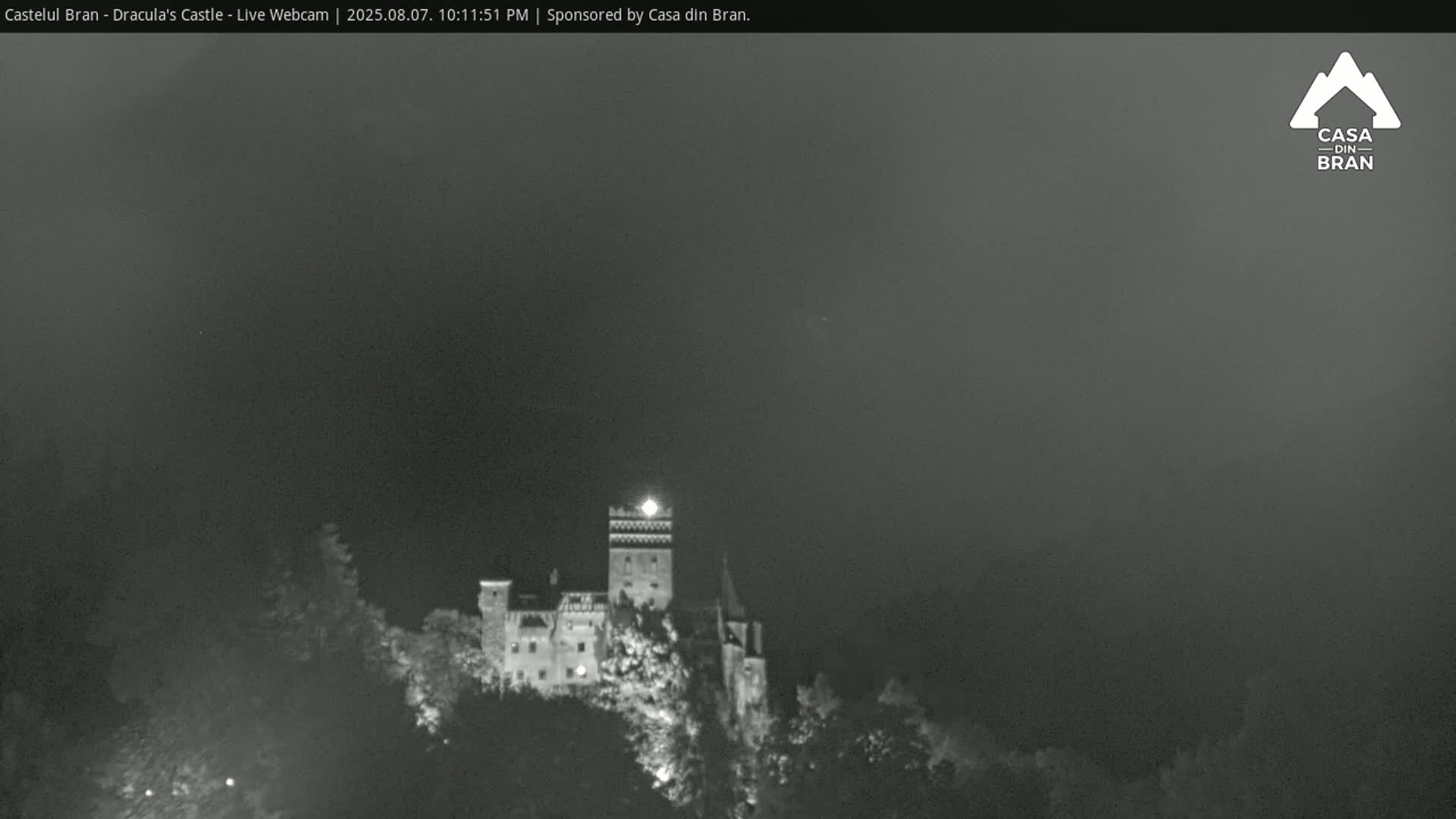 Bran, Dracula's Castle ( Castelul Bran) Live Cam - Bran, Braşov, Romania